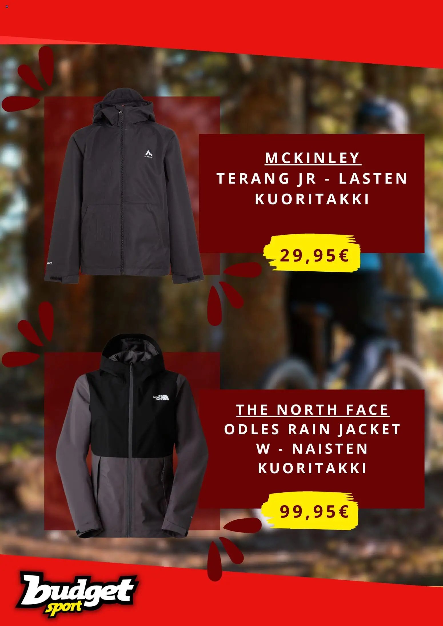 Budget Sport tarjoukset