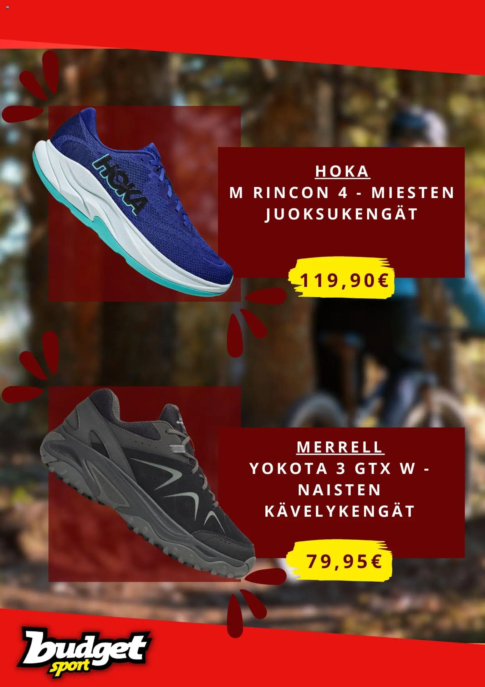 Budget Sport tarjoukset