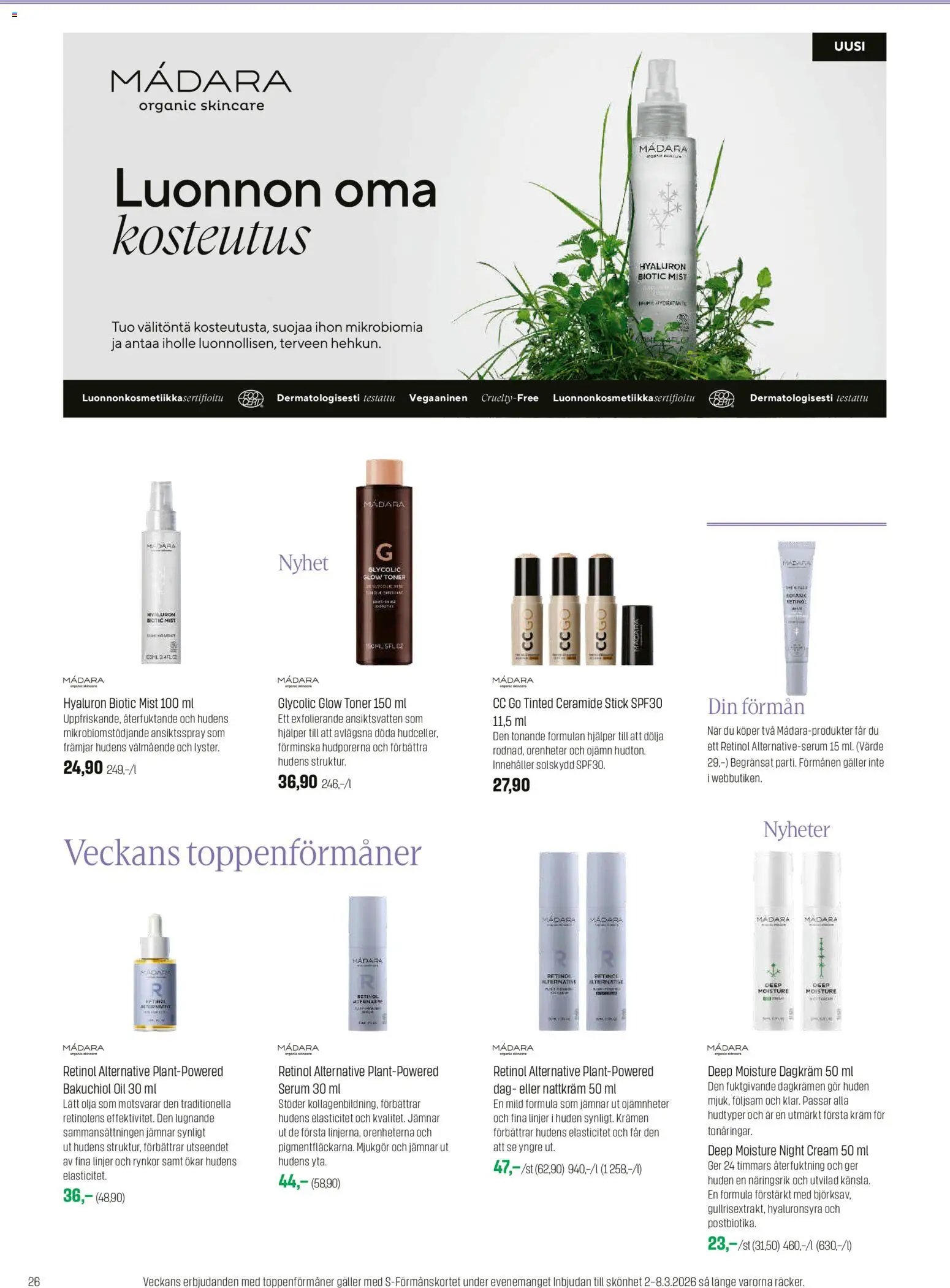 Sokos tarjoukset - Emotion