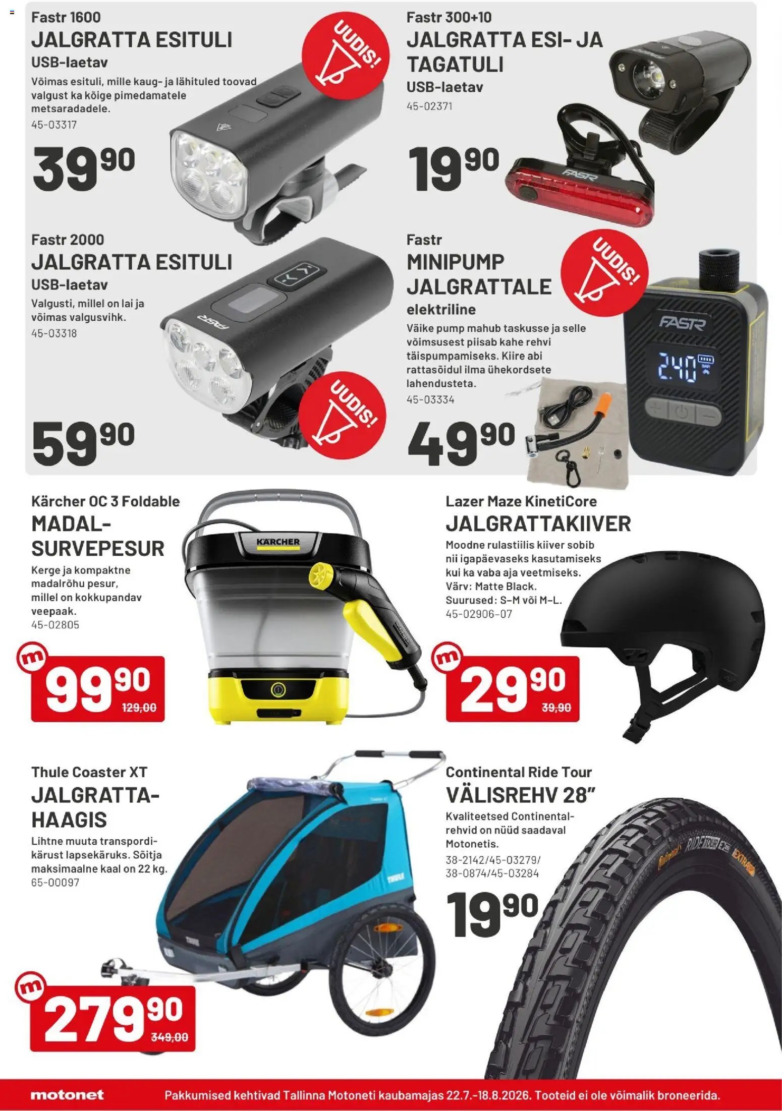 Motonet tarjoukset