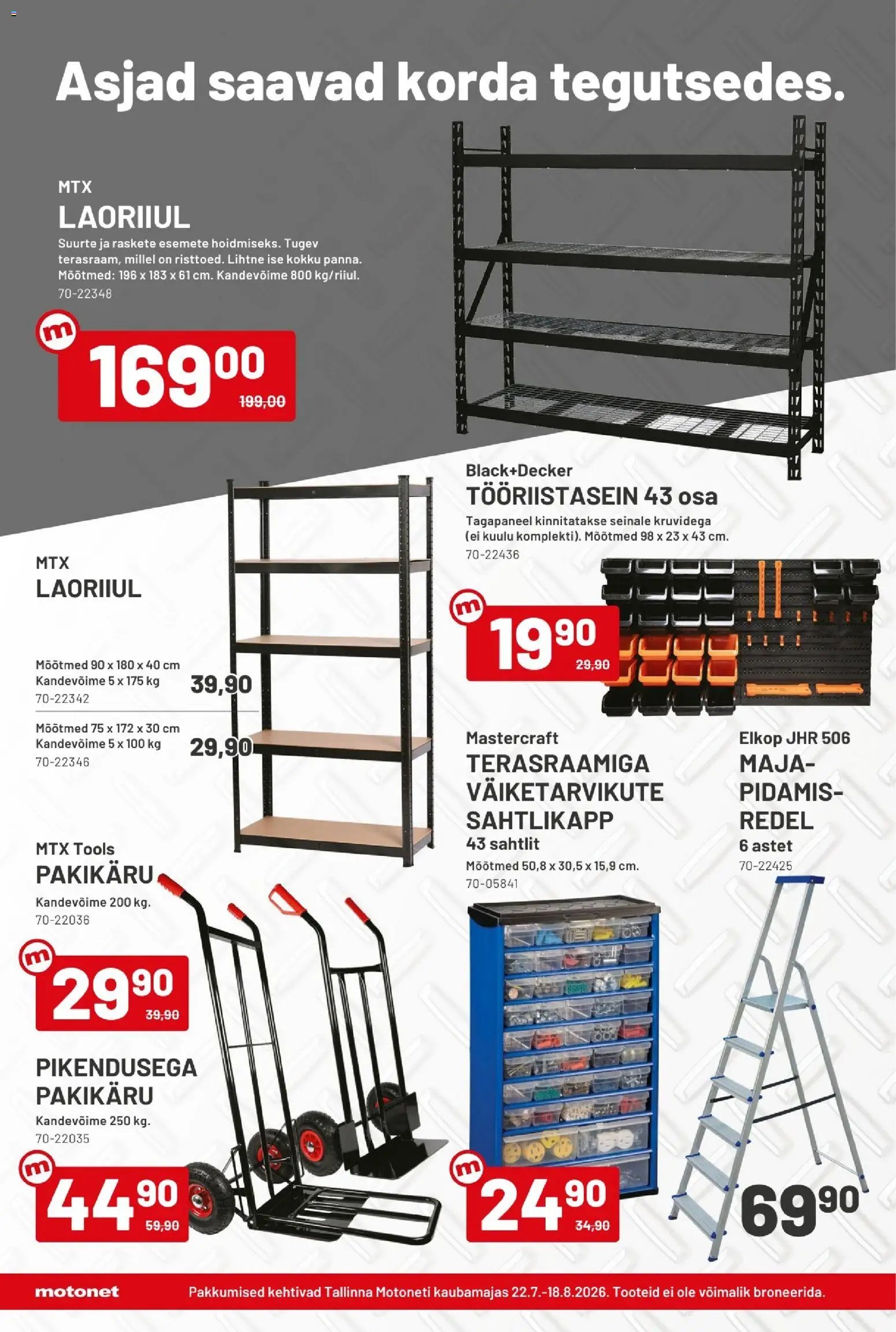 Motonet tarjoukset