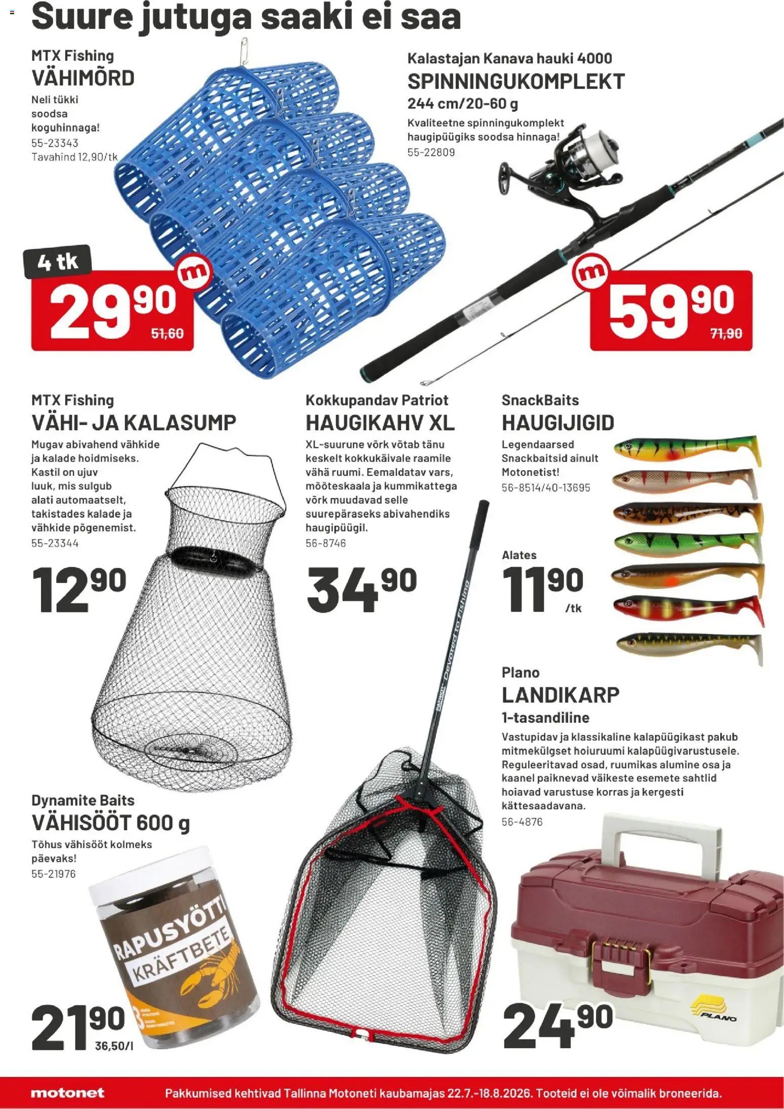 Motonet tarjoukset
