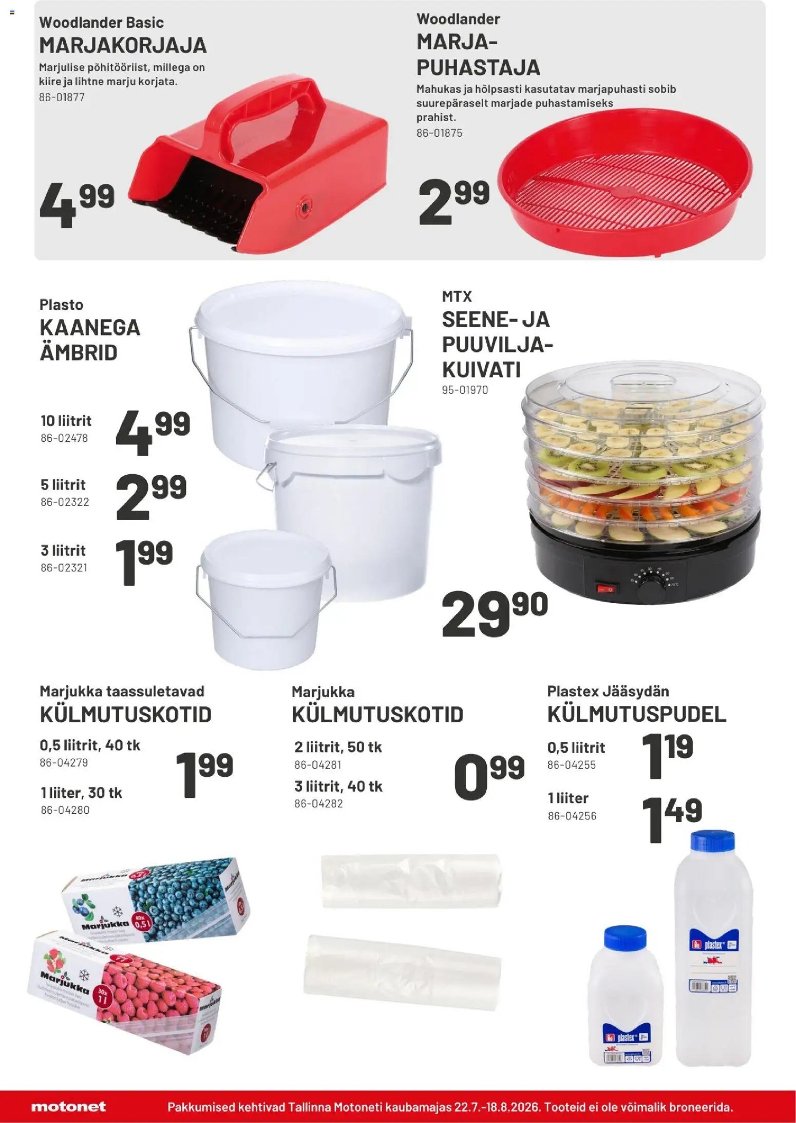 Motonet tarjoukset