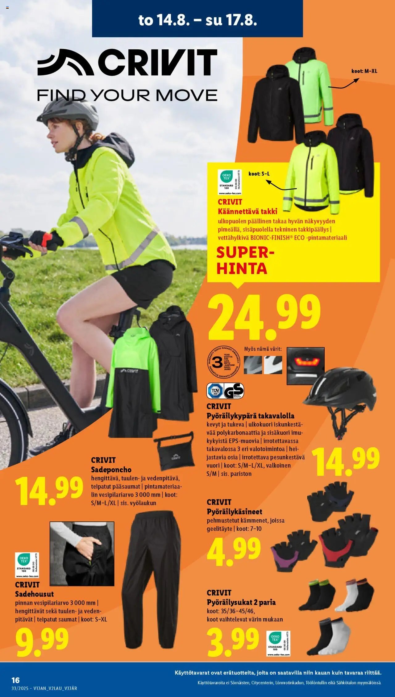 Lidl tarjoukset - Rovaniemi (2025-08-14 - 2025-08-20)