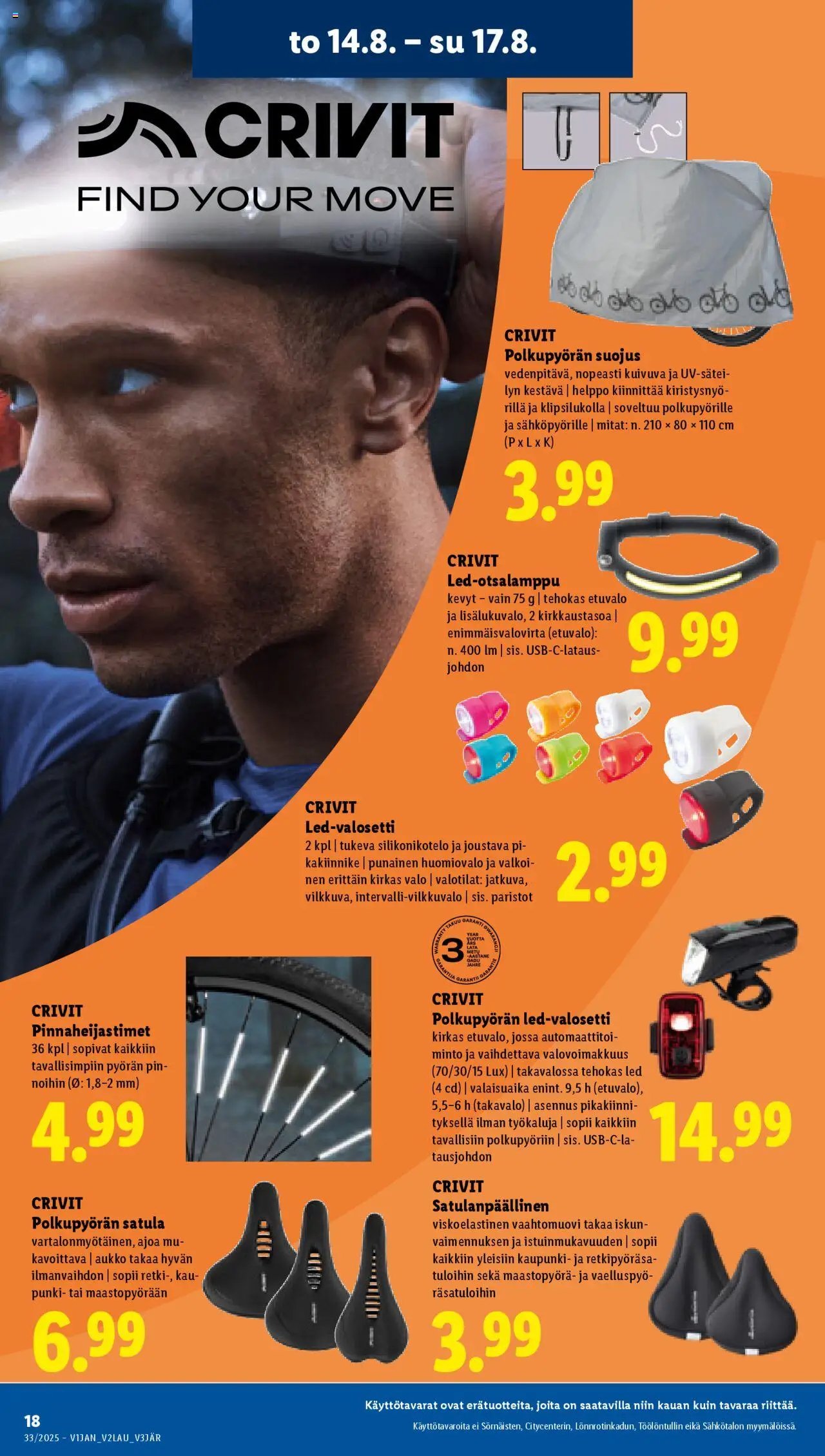 Lidl tarjoukset - Rovaniemi (2025-08-14 - 2025-08-20)