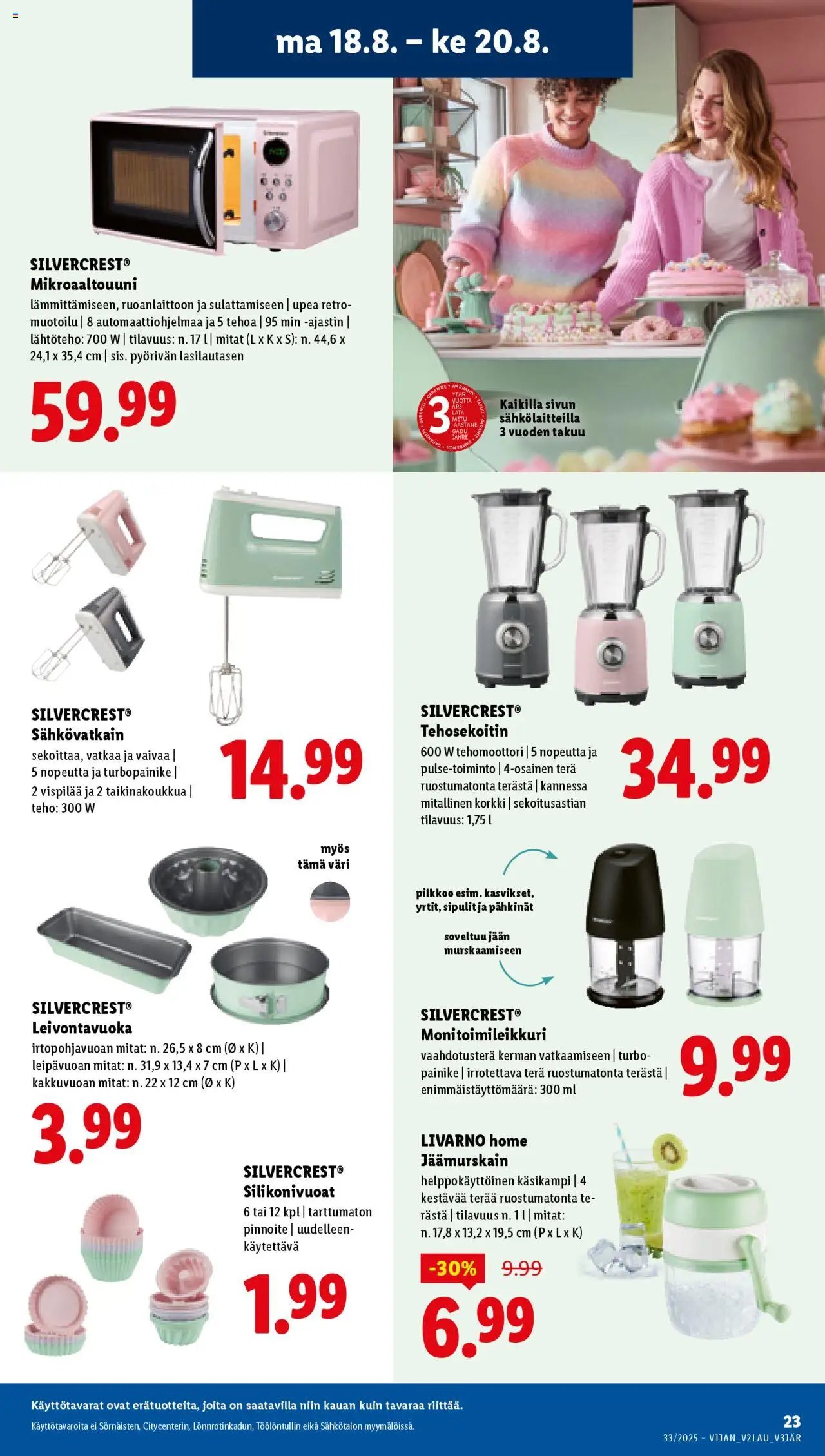 Lidl tarjoukset - Rovaniemi (2025-08-14 - 2025-08-20)