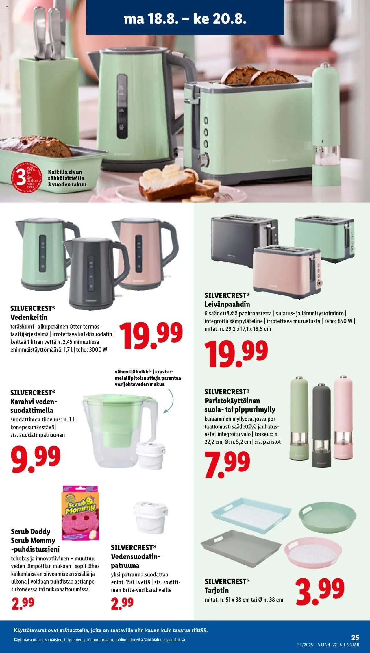 Lidl tarjoukset - Rovaniemi (2025-08-14 - 2025-08-20)