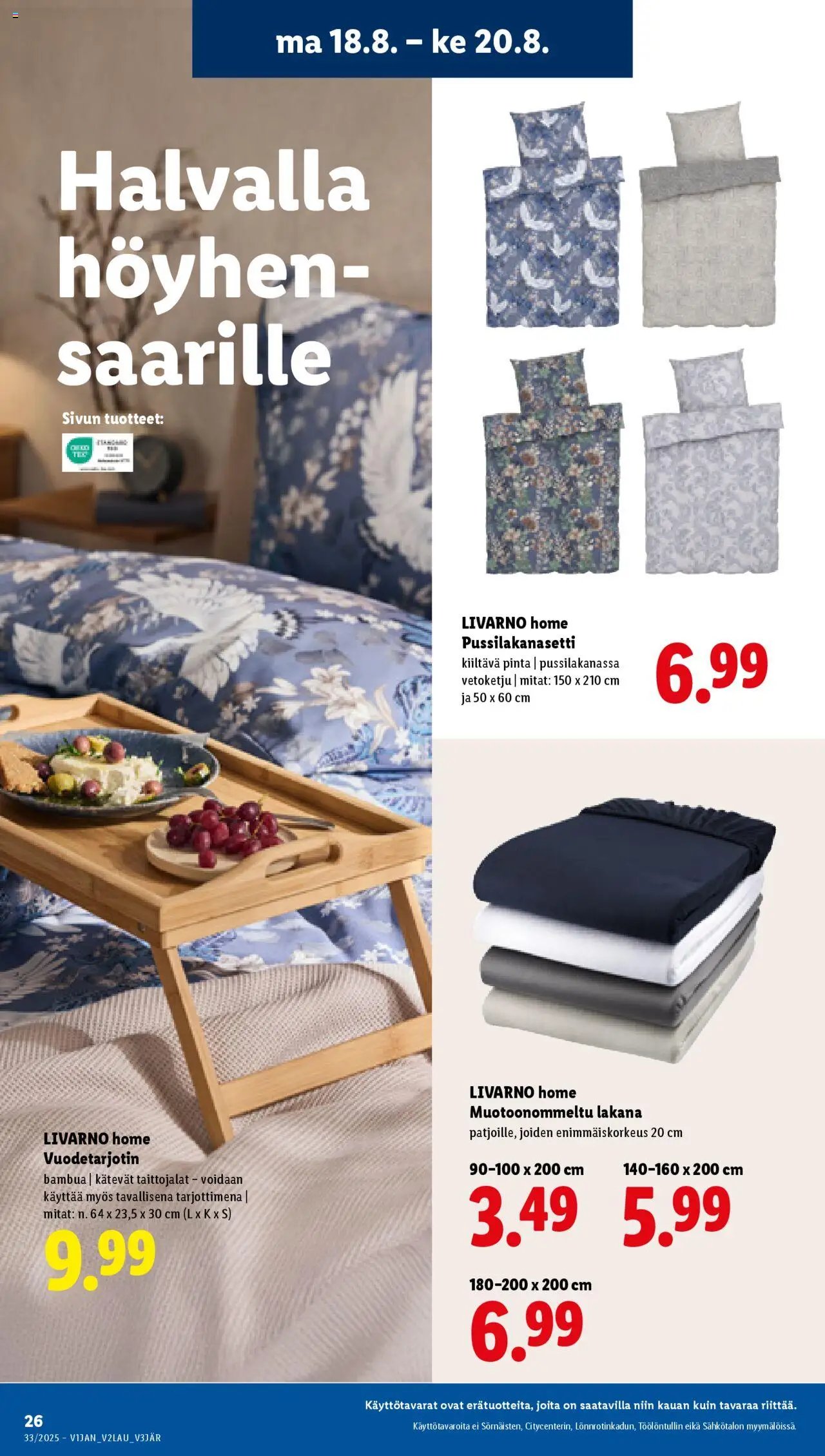 Lidl tarjoukset - Rovaniemi (2025-08-14 - 2025-08-20)
