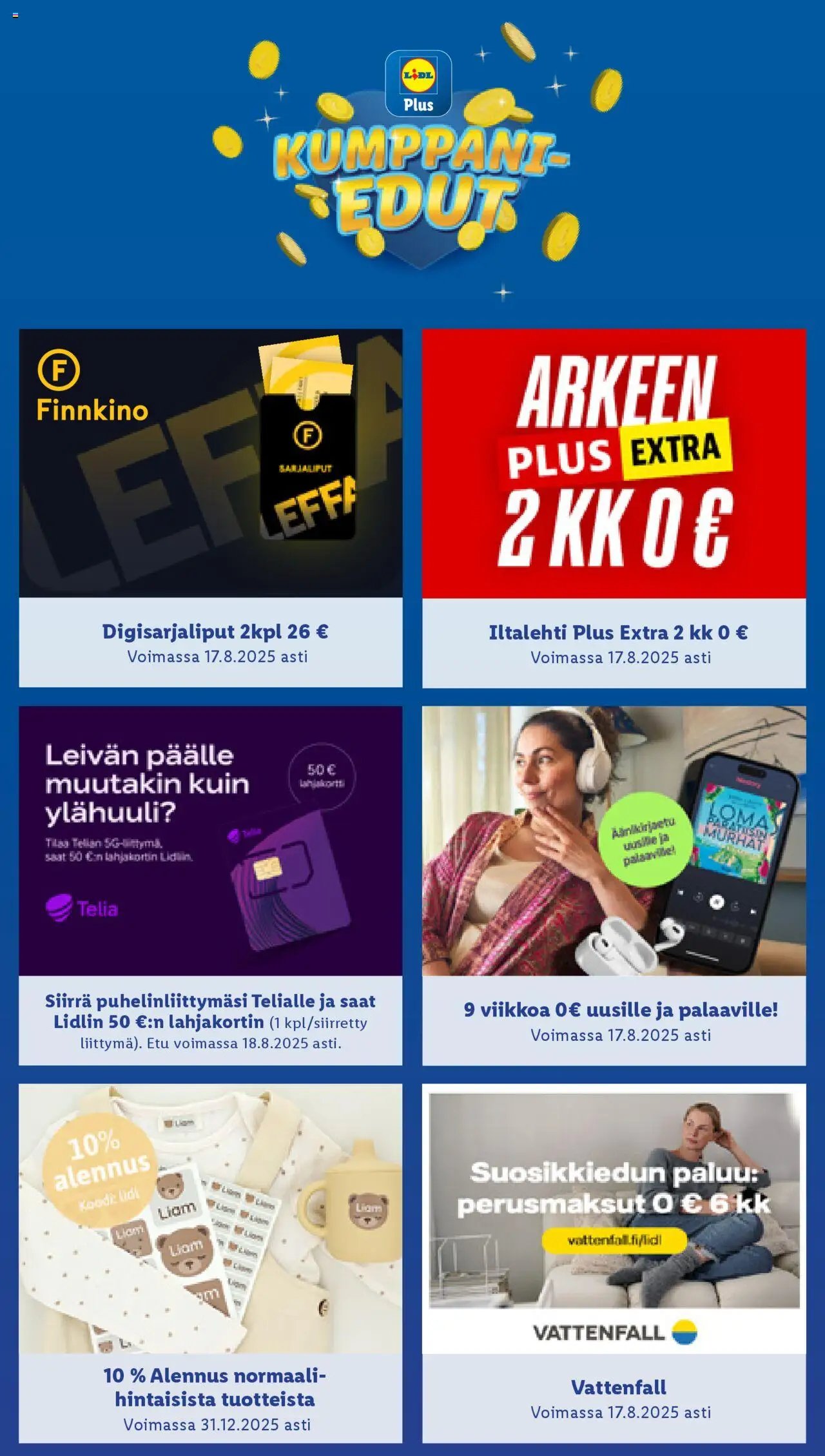 Lidl tarjoukset - Rovaniemi (2025-08-14 - 2025-08-20)
