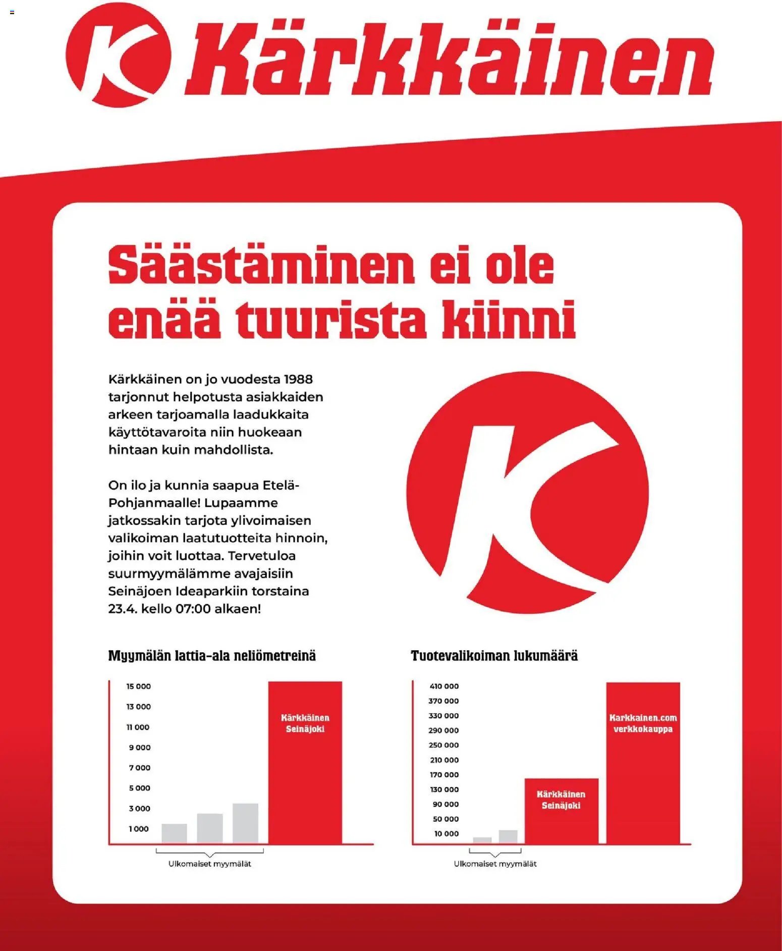 Kärkkäinen tarjoukset - Seinäjoen alue