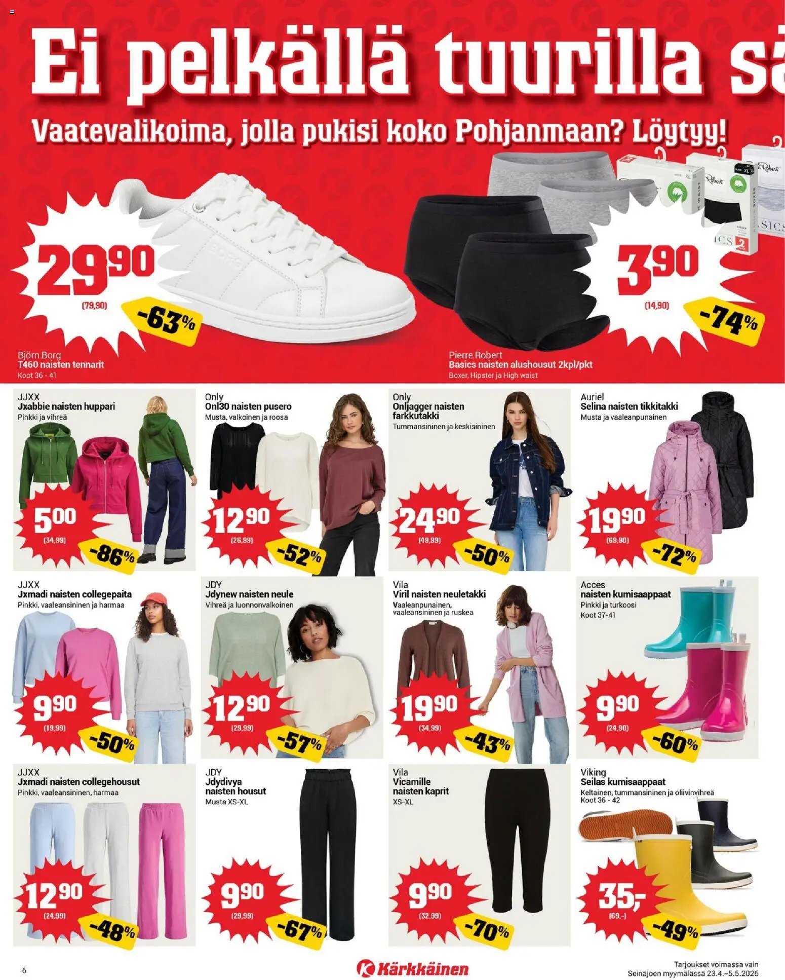 Kärkkäinen tarjoukset - Seinäjoen alue