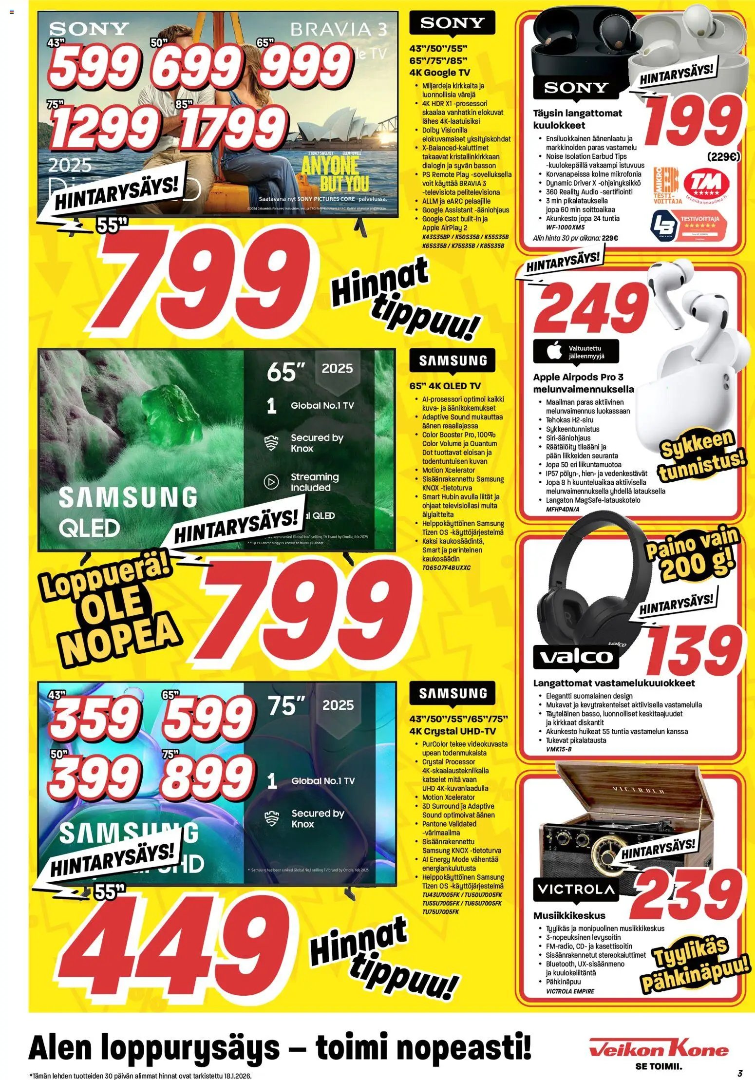 Veikon Kone tarjoukset