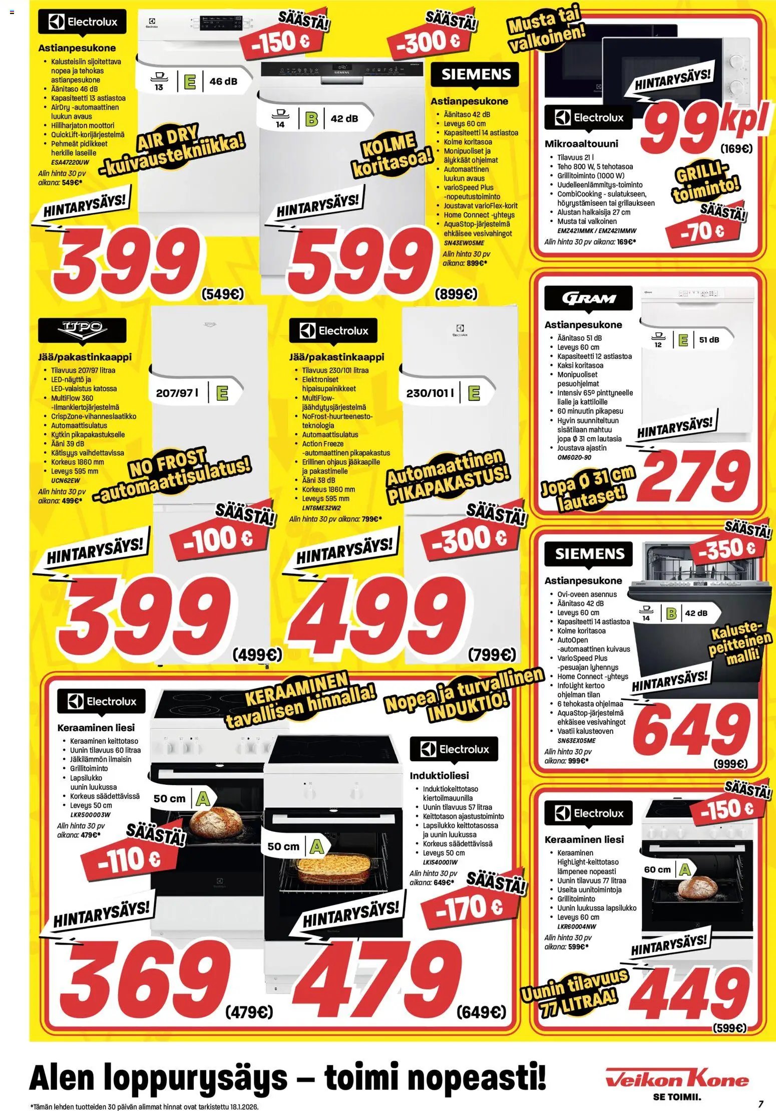 Veikon Kone tarjoukset