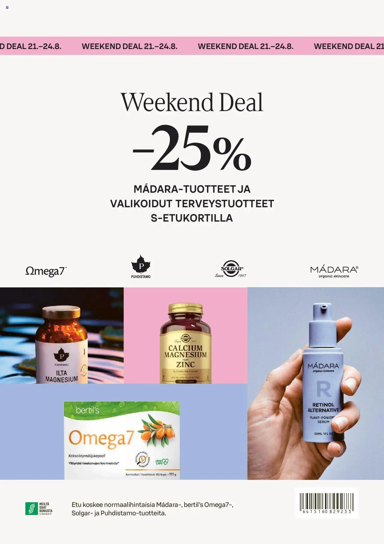 Sokos tarjoukset (2025-08-04 - 2025-08-31)