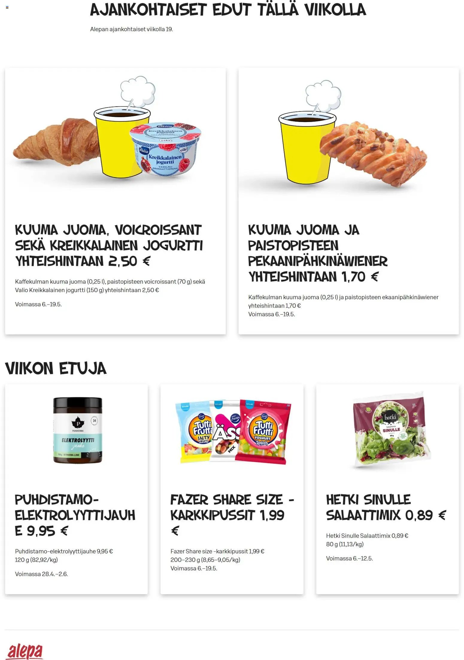 Alepa tarjoukset
