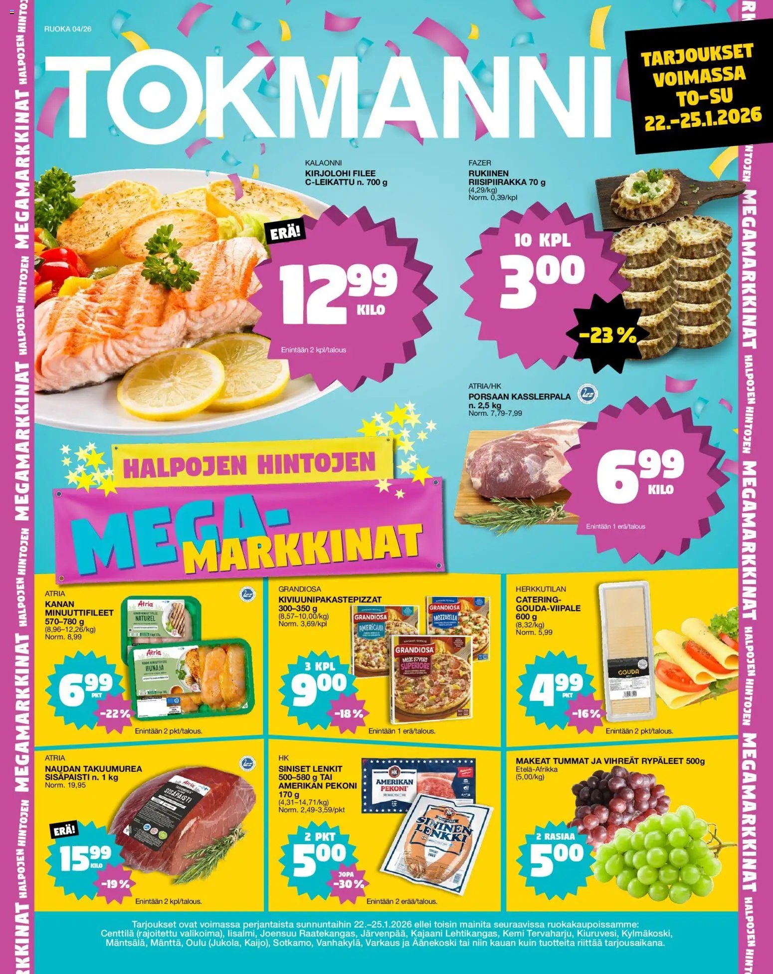 Tokmanni Ruokatarjoukset