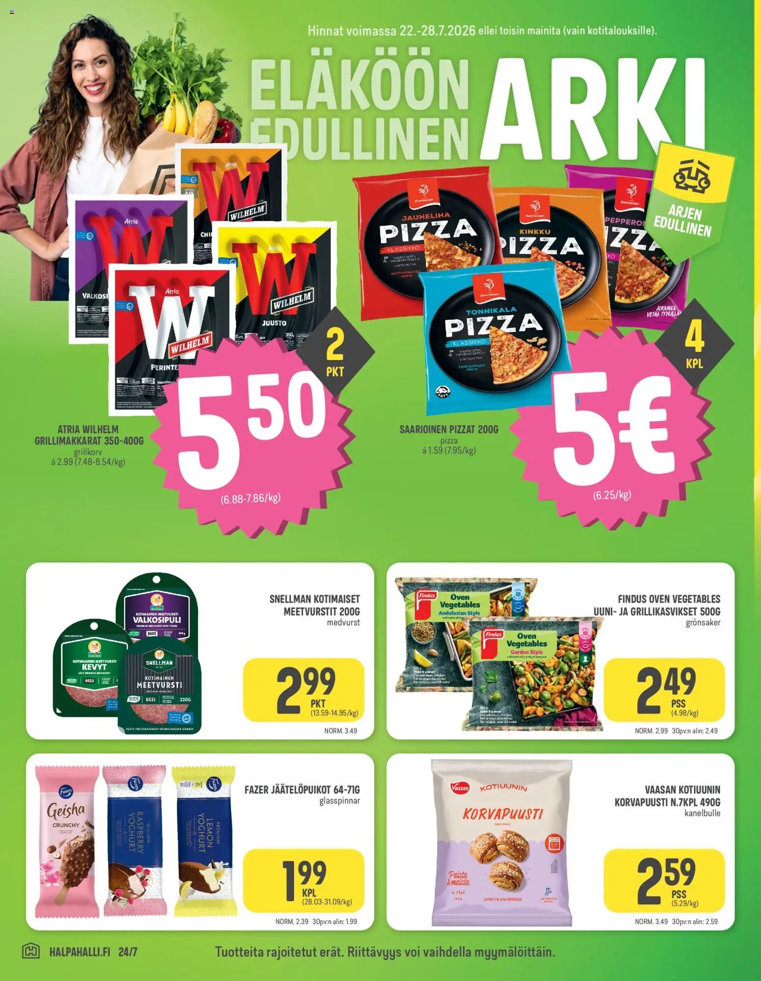 Halpa Halli tarjoukset