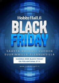 Hobby Hall Black Friday -ennakkoilmoitus