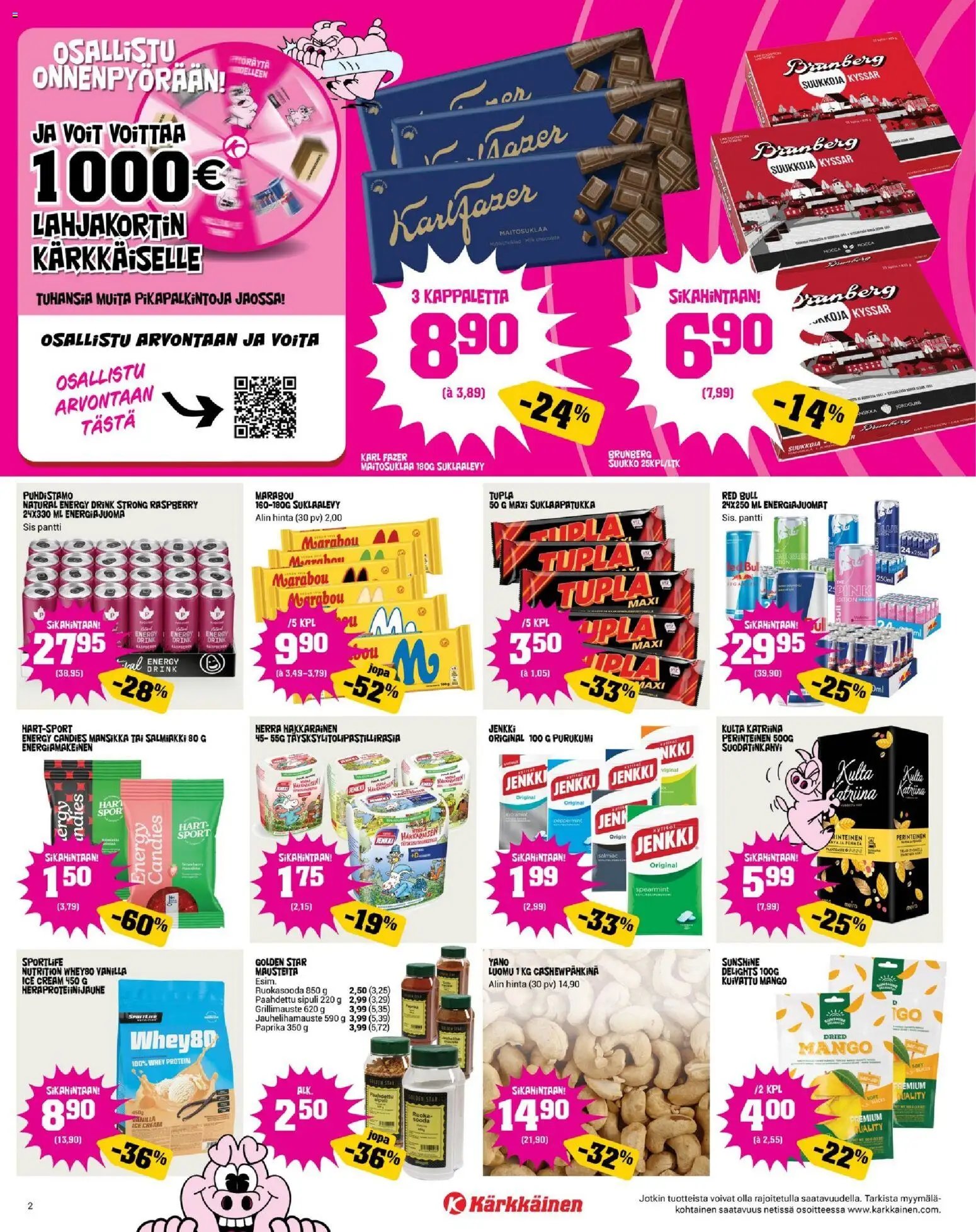 Kärkkäinen tarjoukset