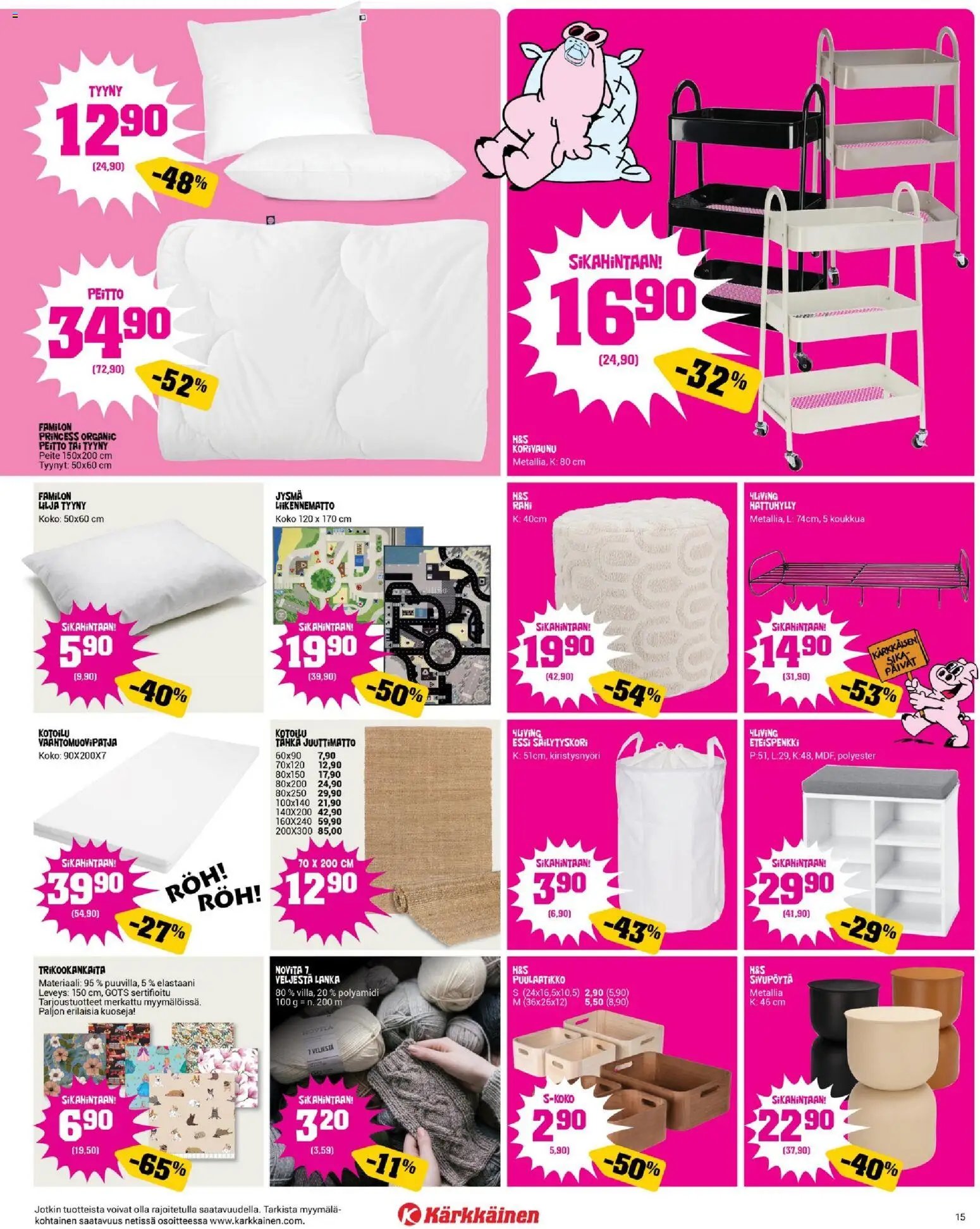 Kärkkäinen tarjoukset