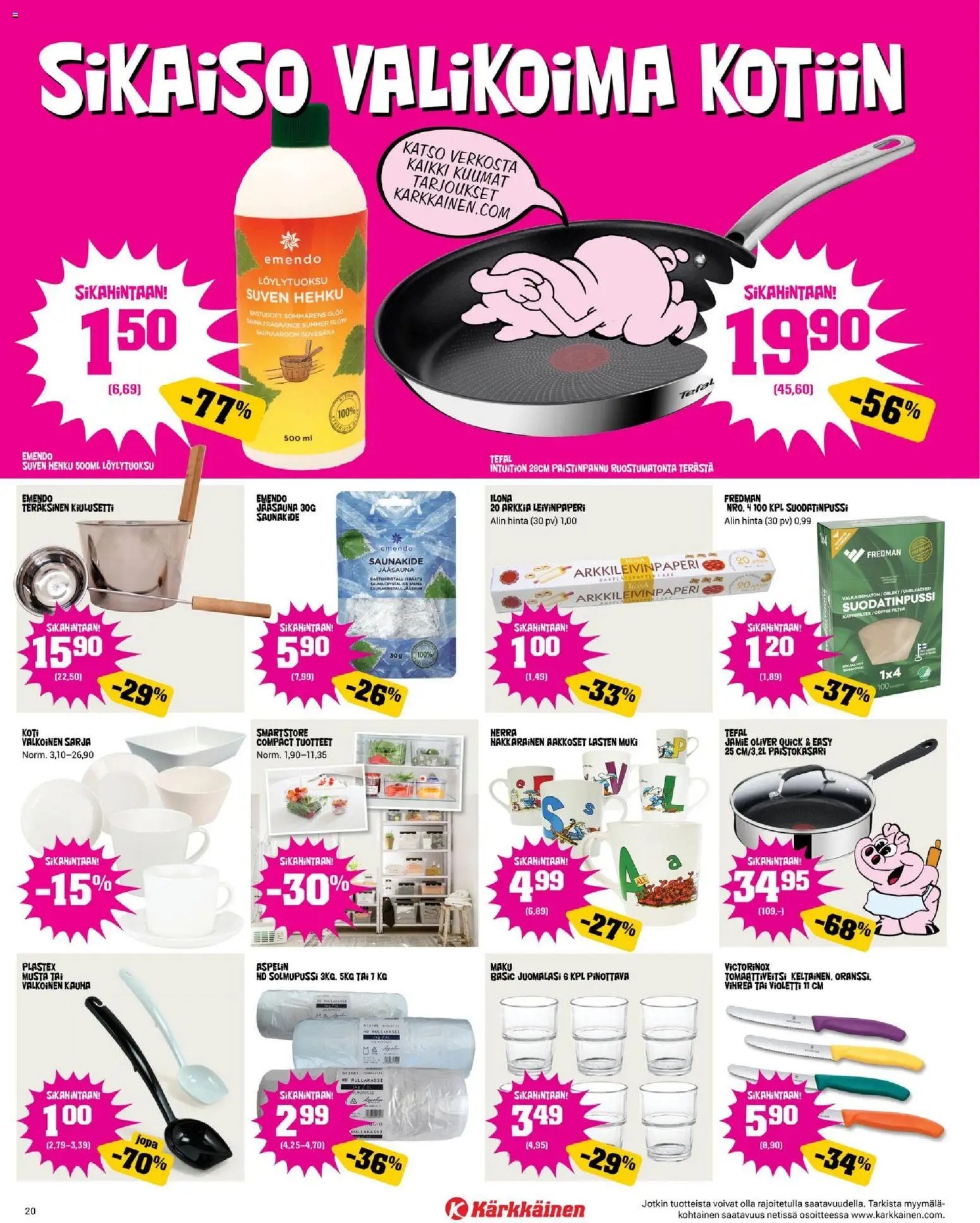 Kärkkäinen tarjoukset