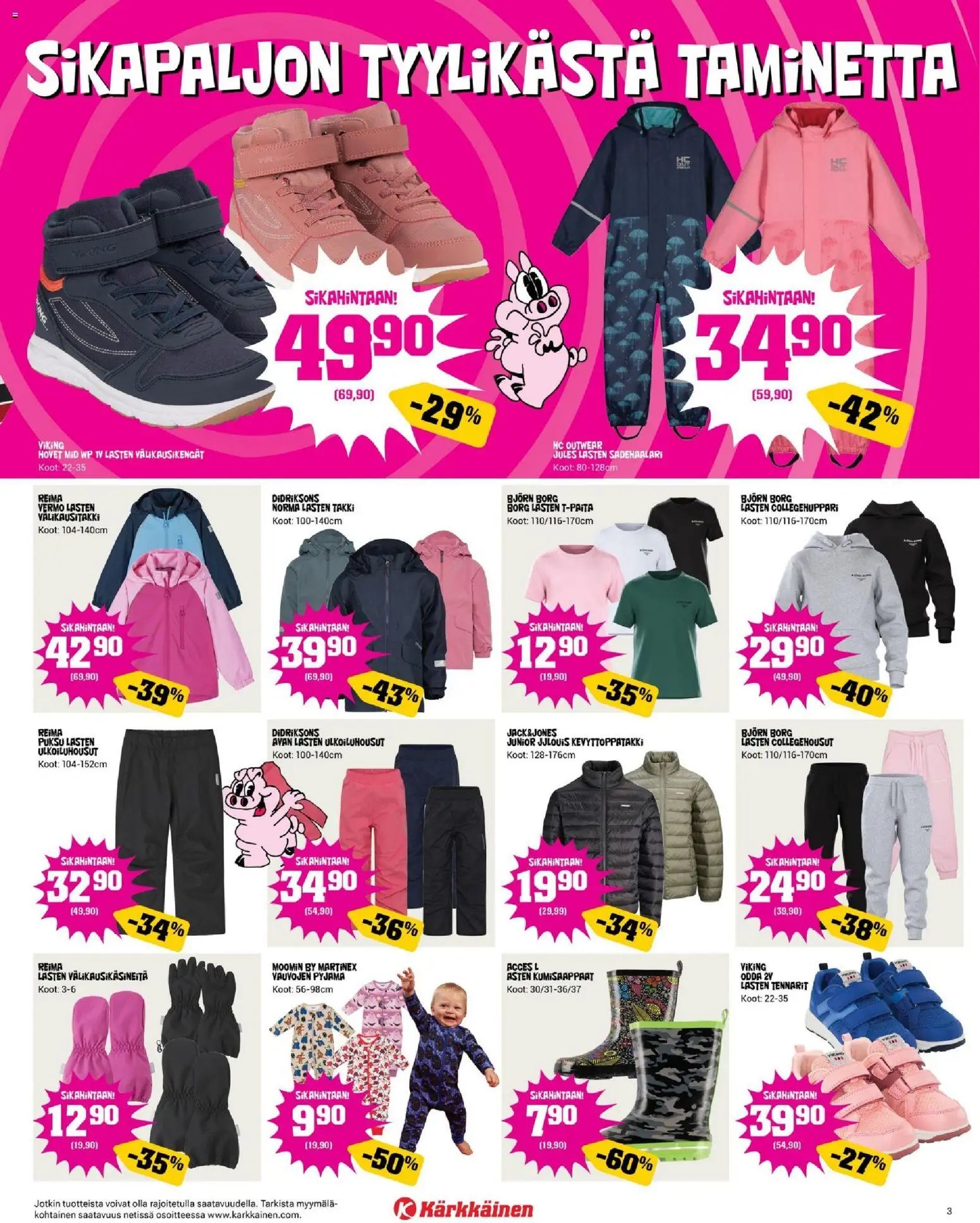 Kärkkäinen tarjoukset