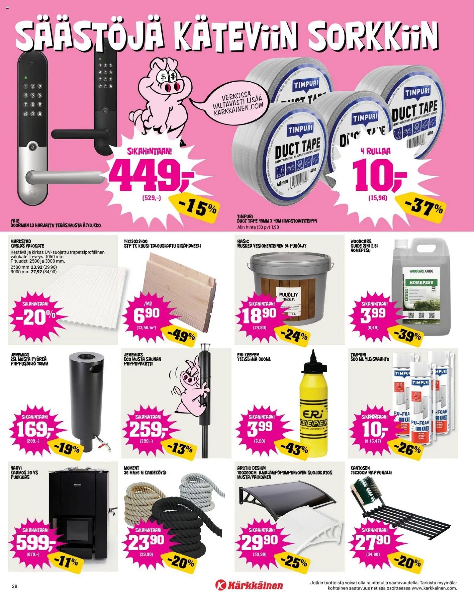 Kärkkäinen tarjoukset