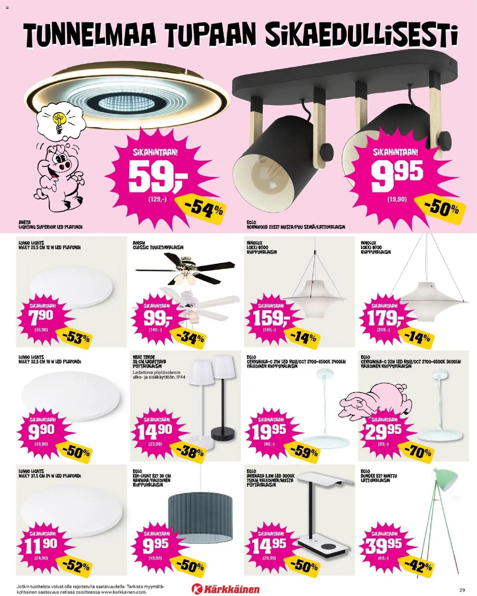 Kärkkäinen tarjoukset