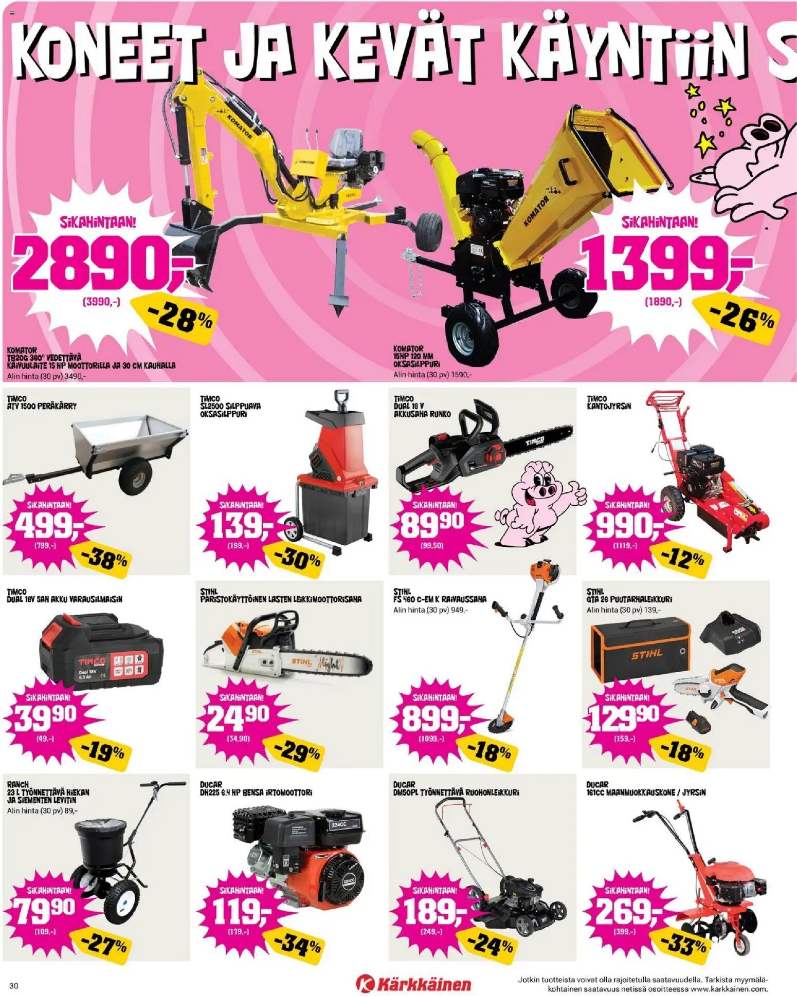 Kärkkäinen tarjoukset