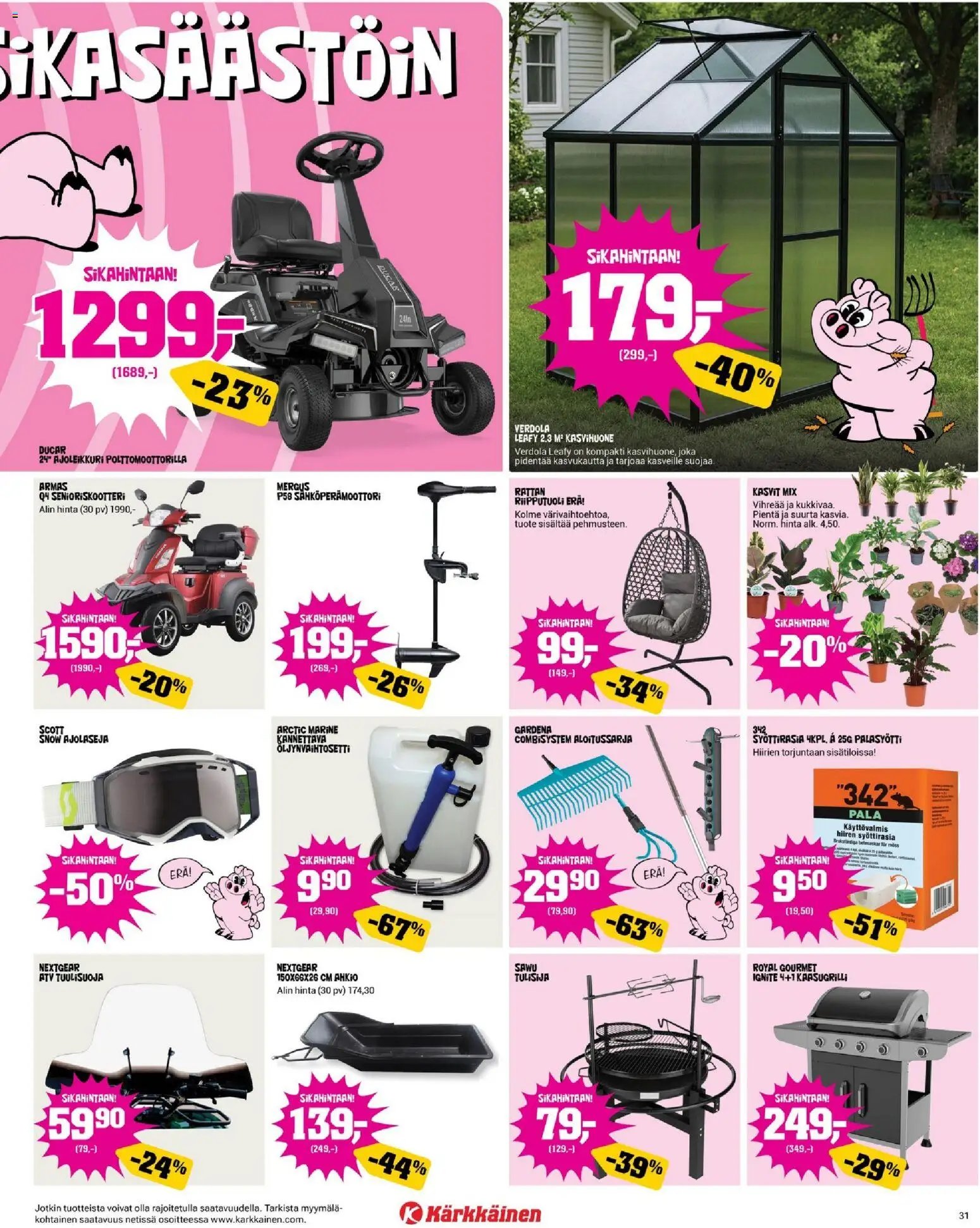 Kärkkäinen tarjoukset