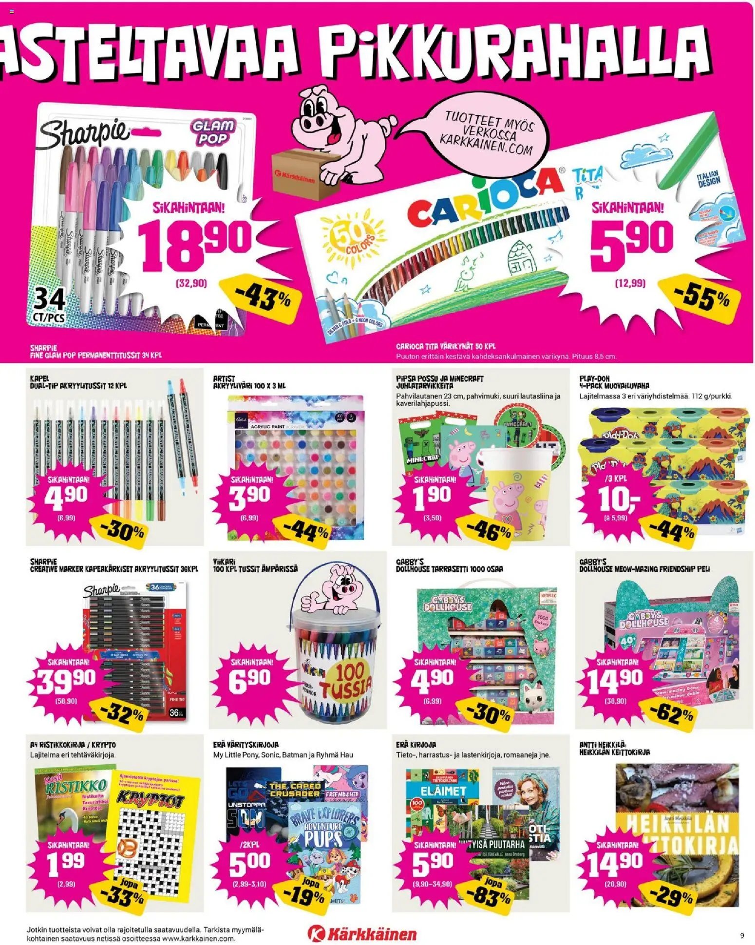 Kärkkäinen tarjoukset