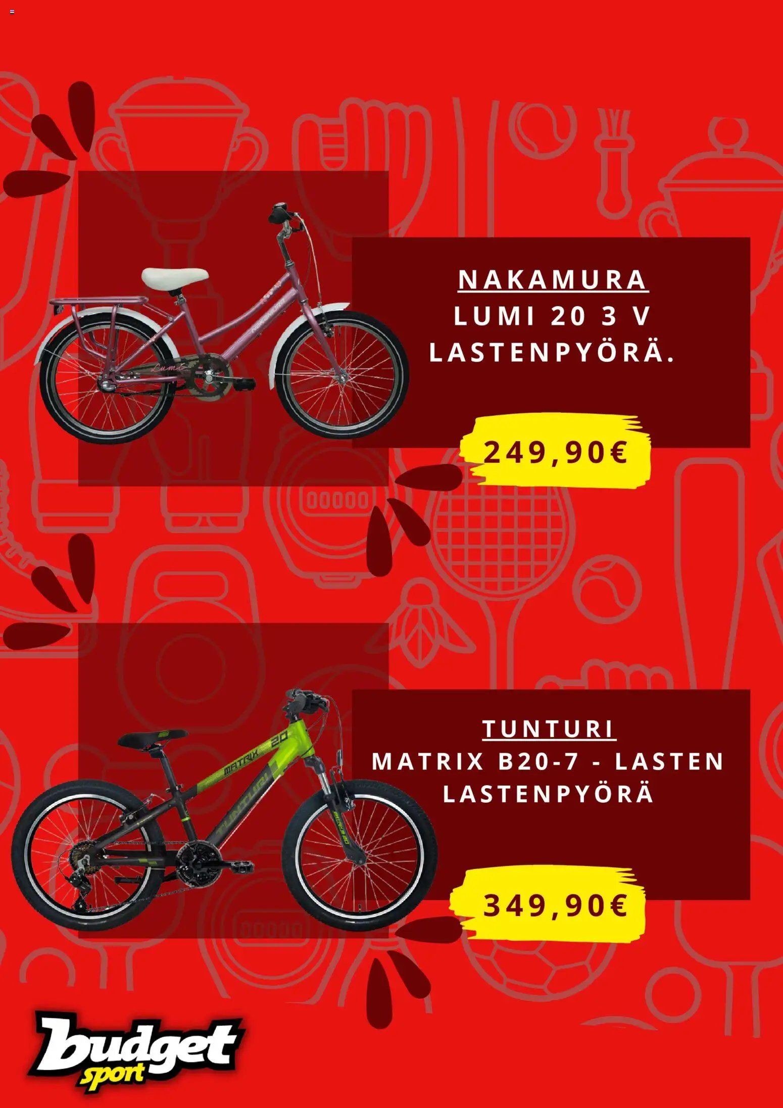 Budget Sport tarjoukset