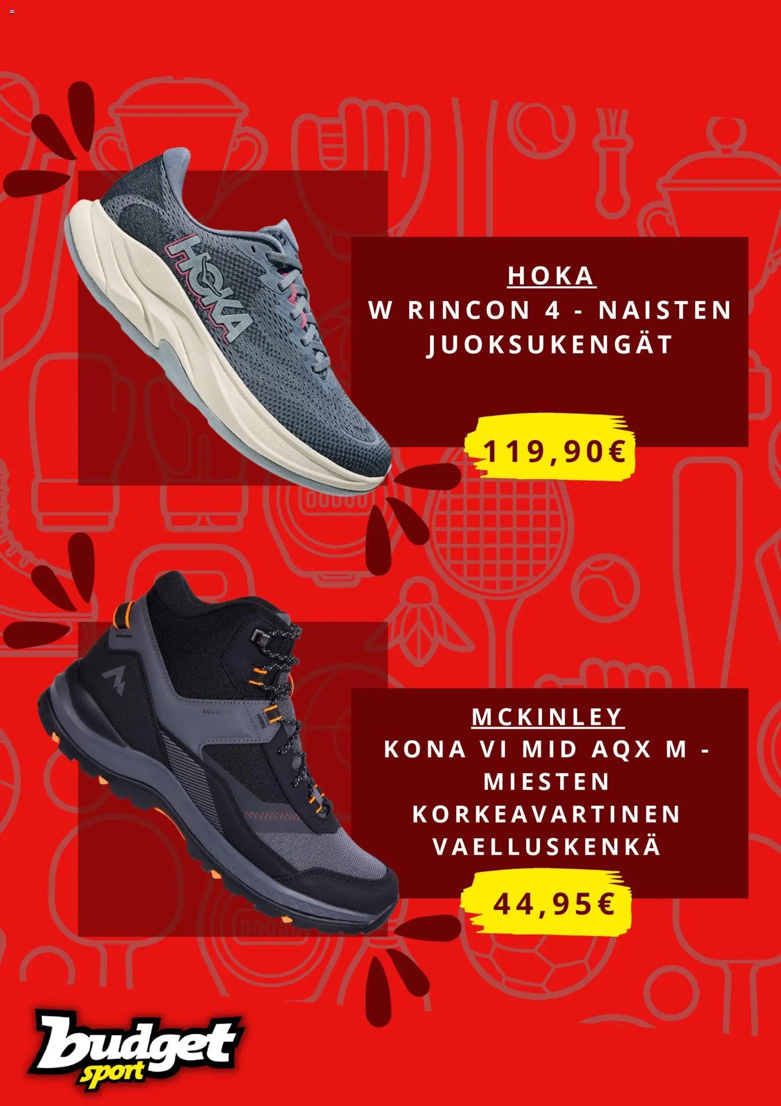 Budget Sport tarjoukset