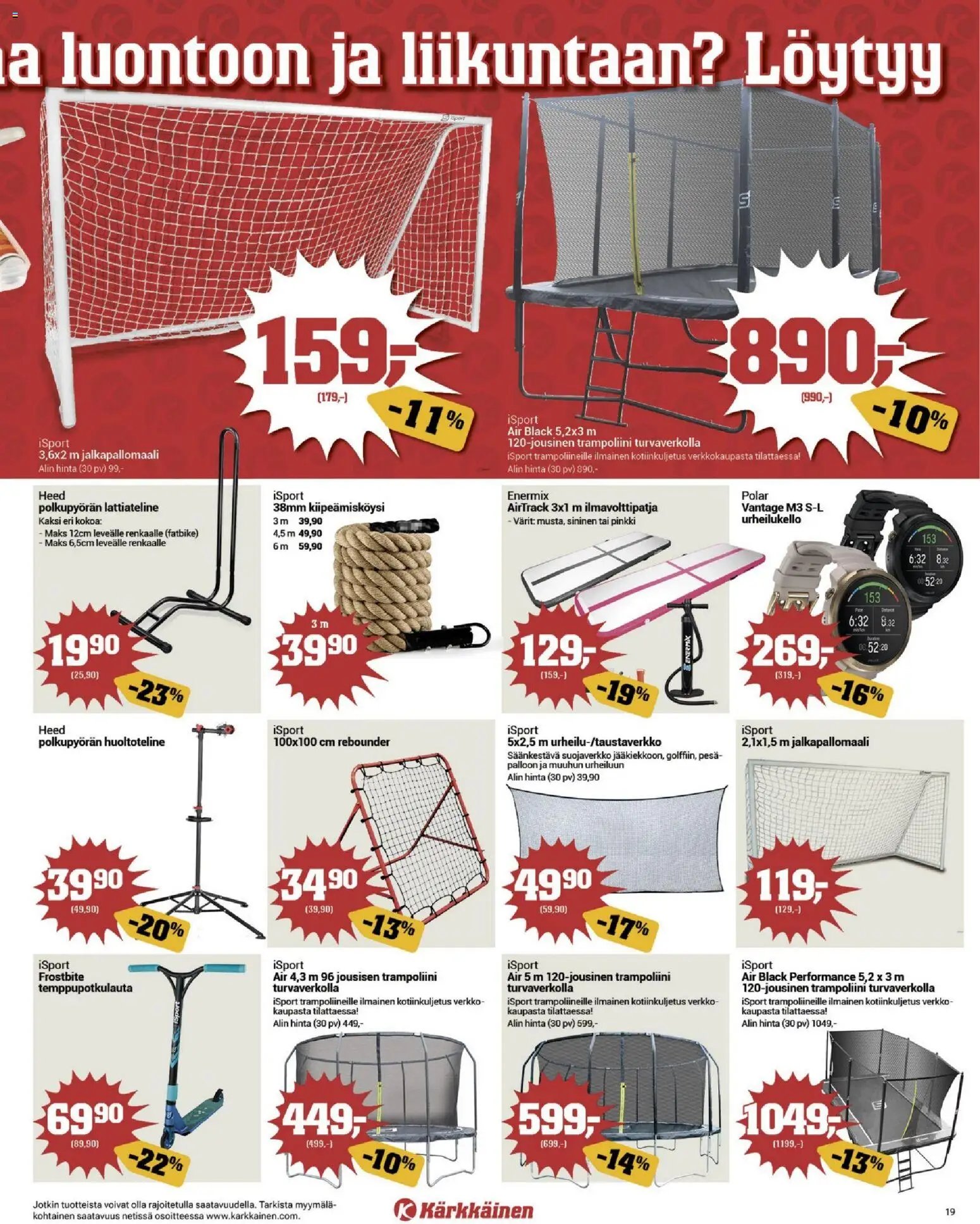 Kärkkäinen tarjoukset - Seinäjoen alue