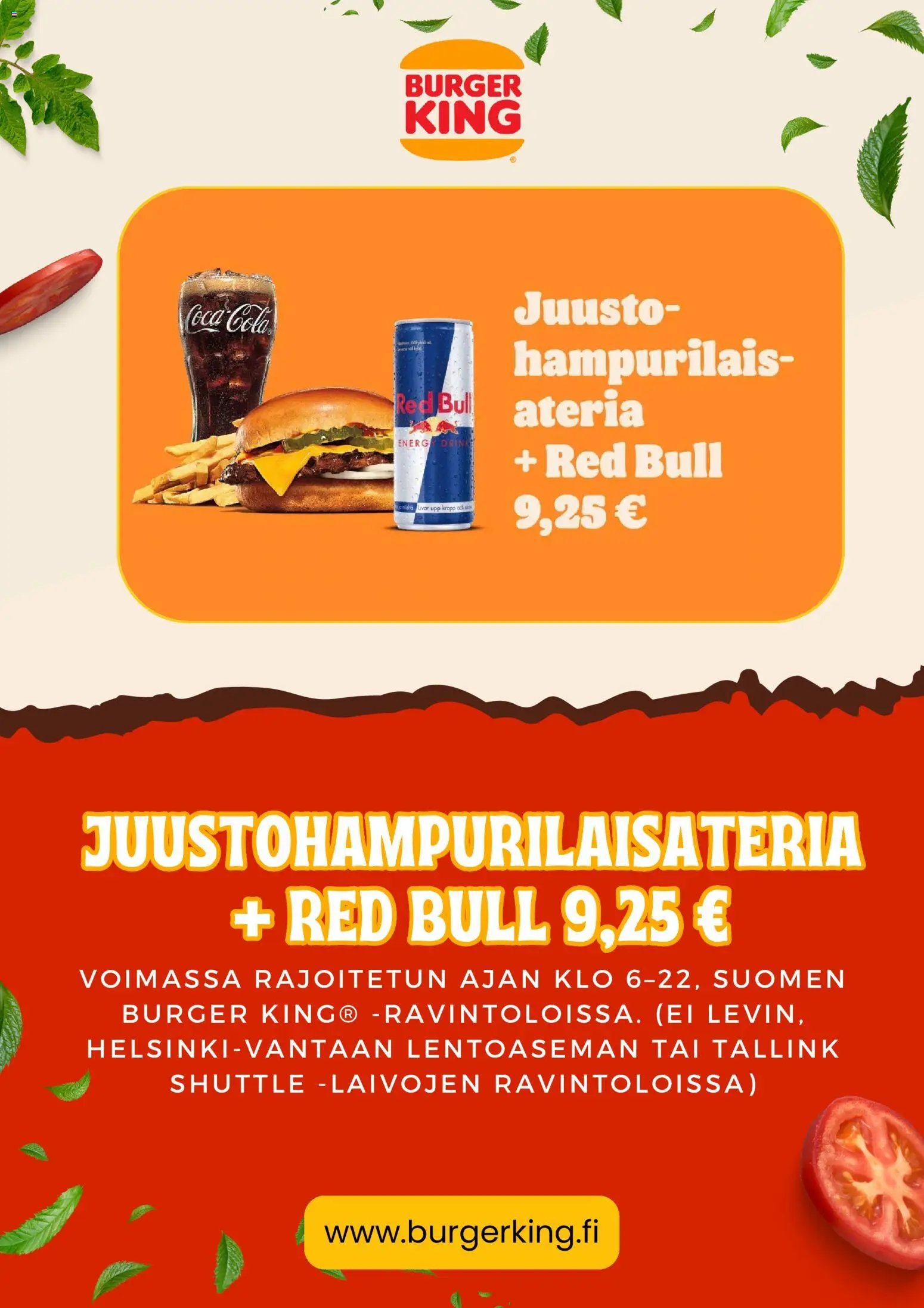 Burger King tarjoukset