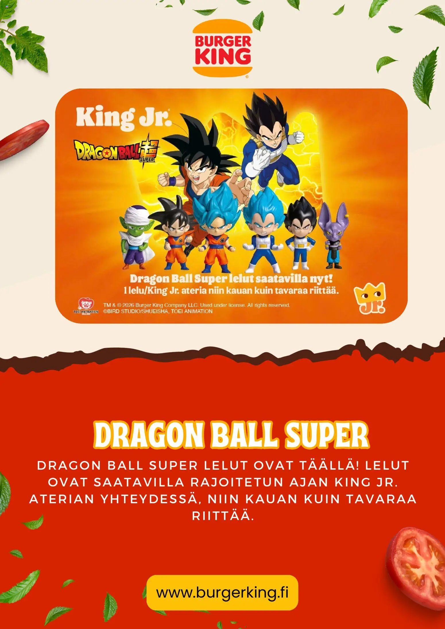 Burger King tarjoukset