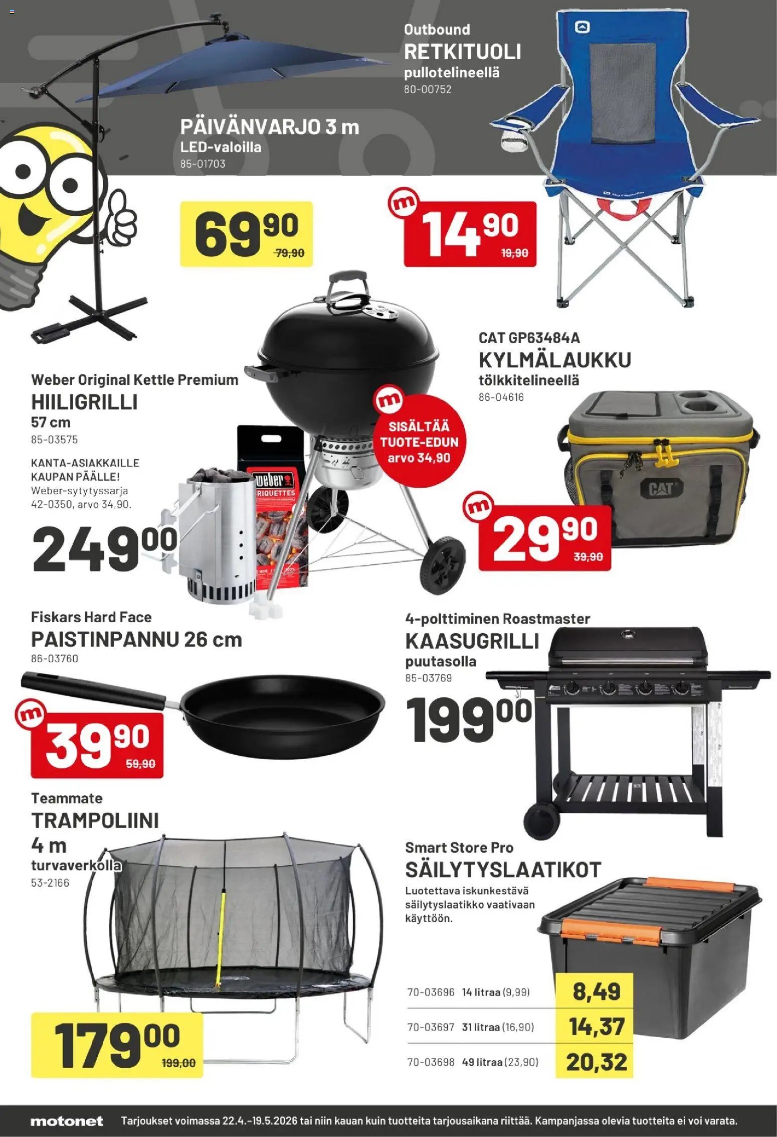 Motonet tarjoukset
