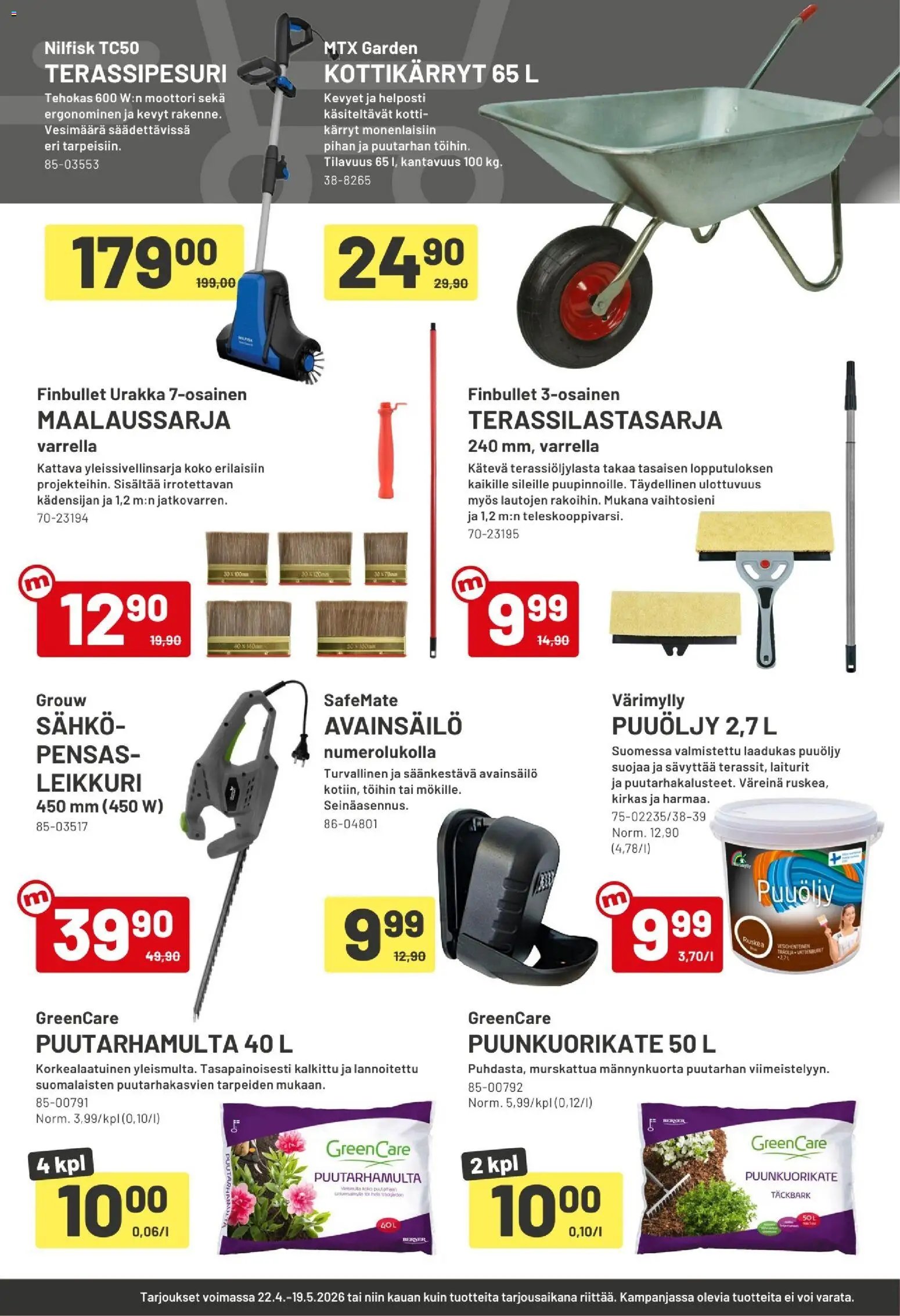 Motonet tarjoukset