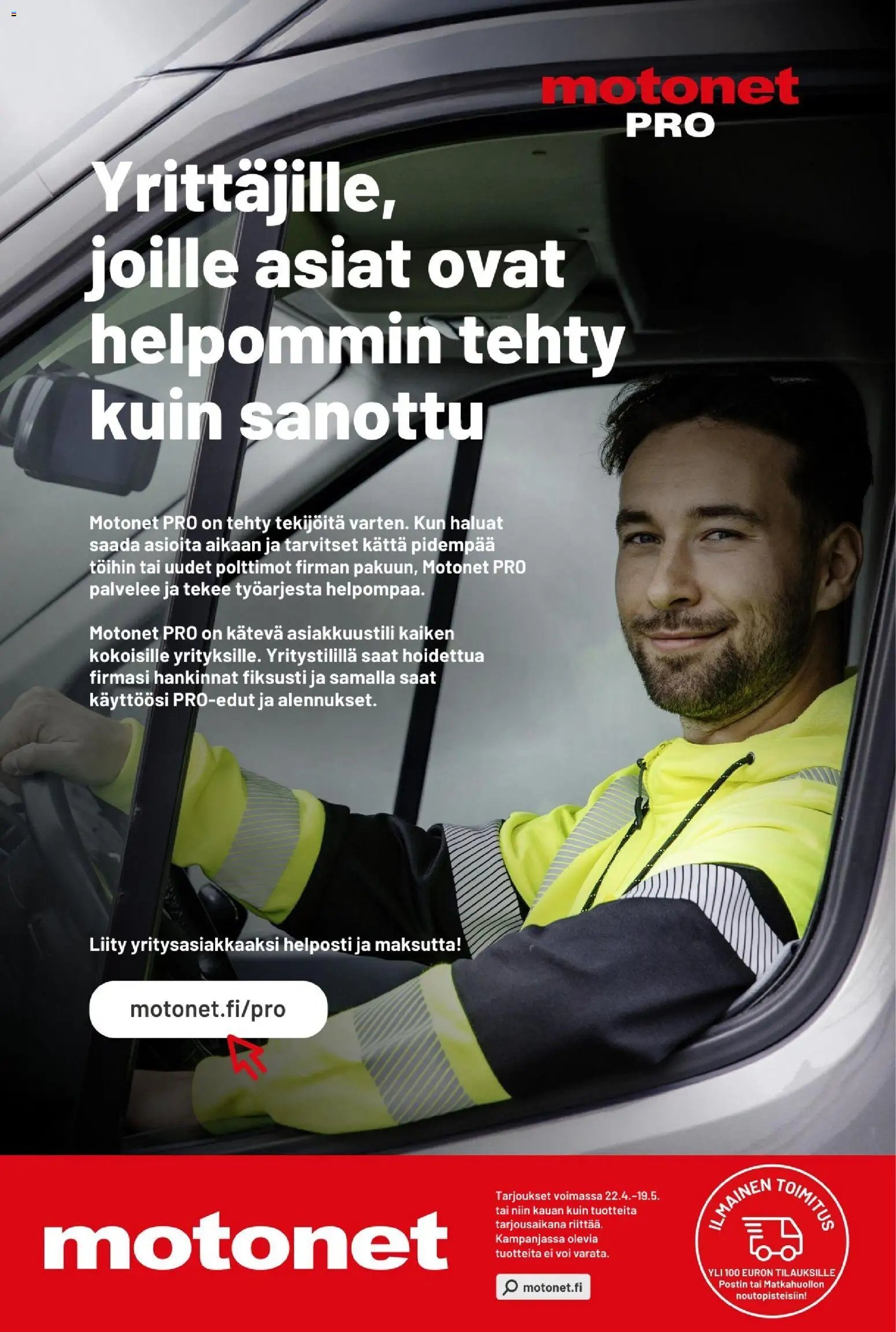 Motonet tarjoukset