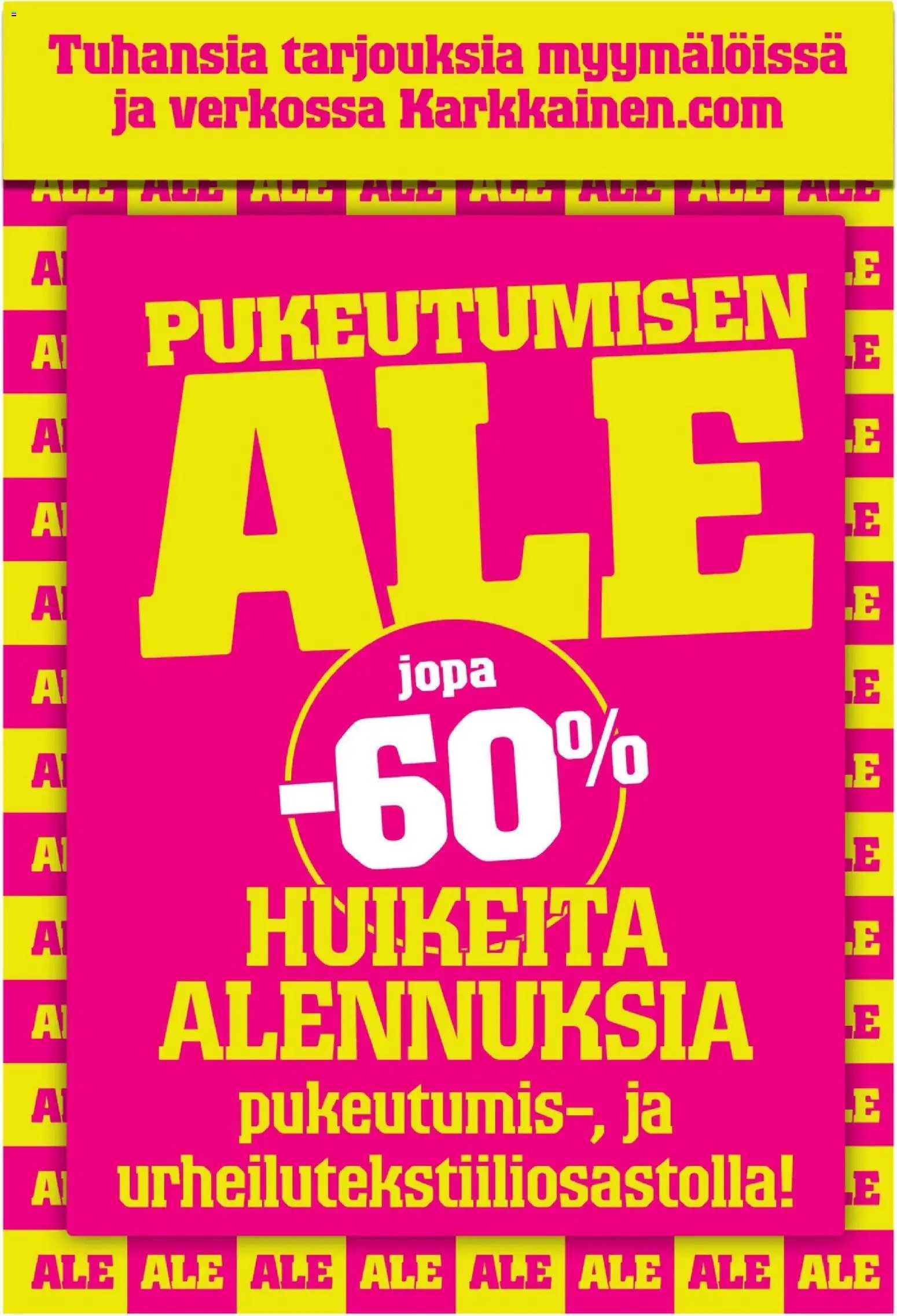 Kärkkäinen tarjoukset