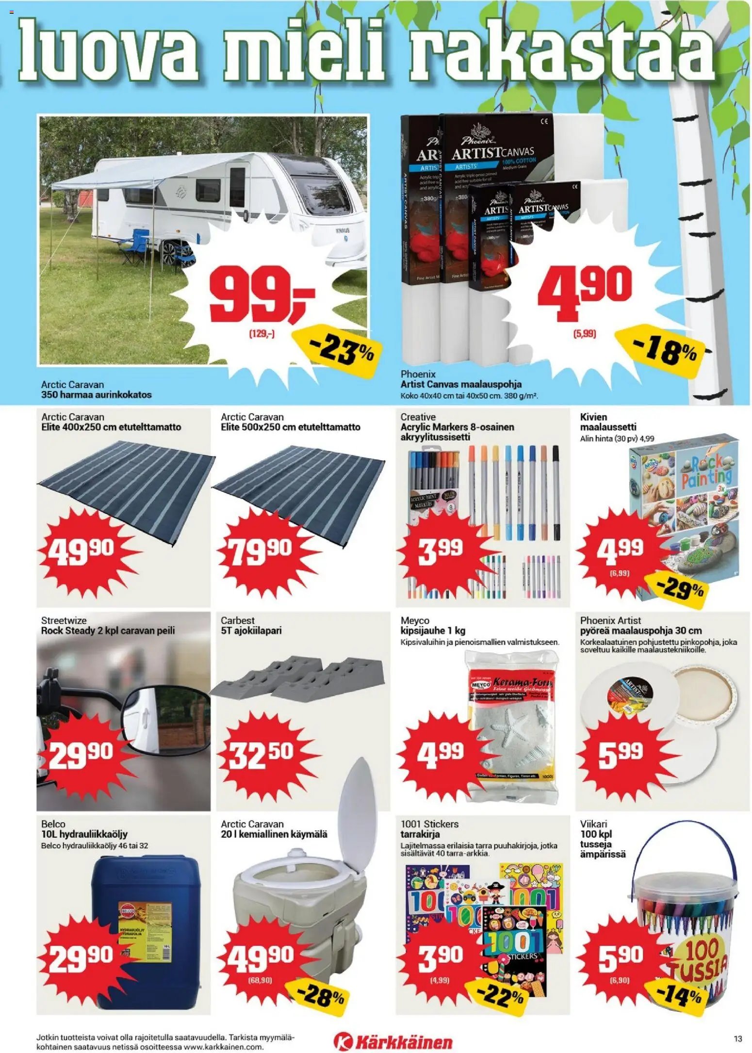 Kärkkäinen tarjoukset