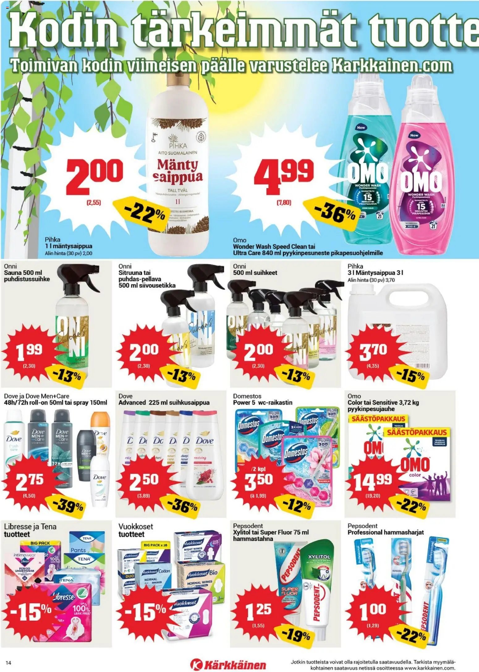 Kärkkäinen tarjoukset