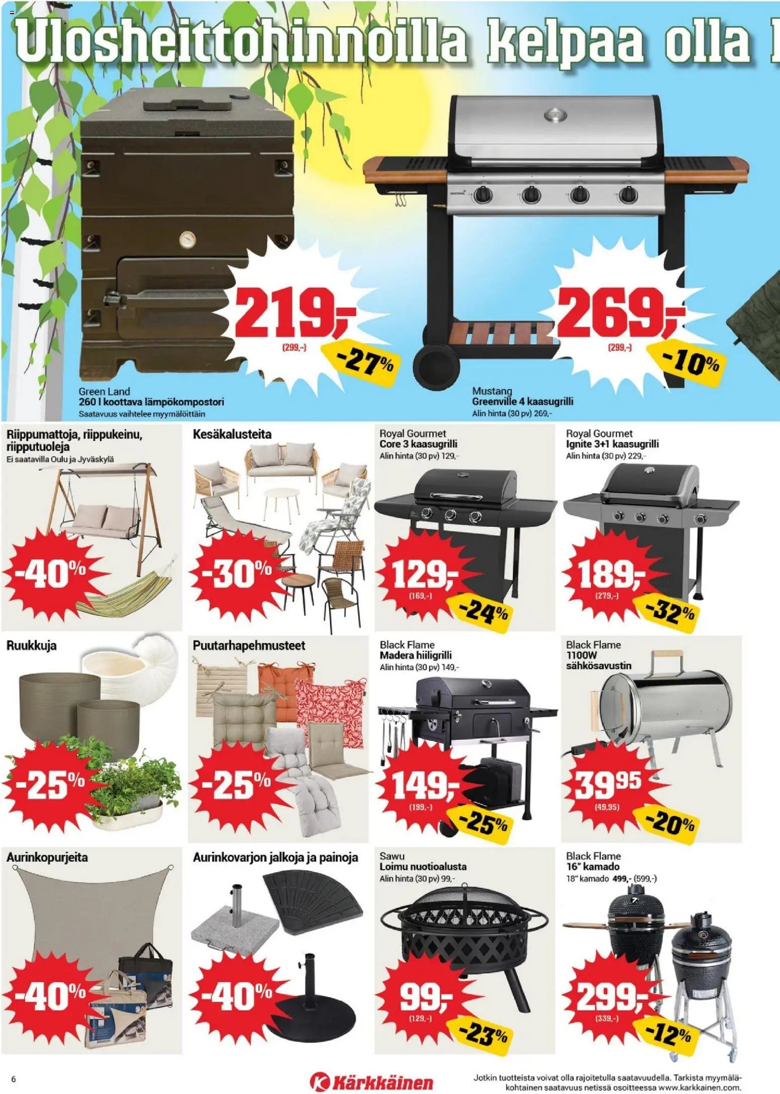 Kärkkäinen tarjoukset