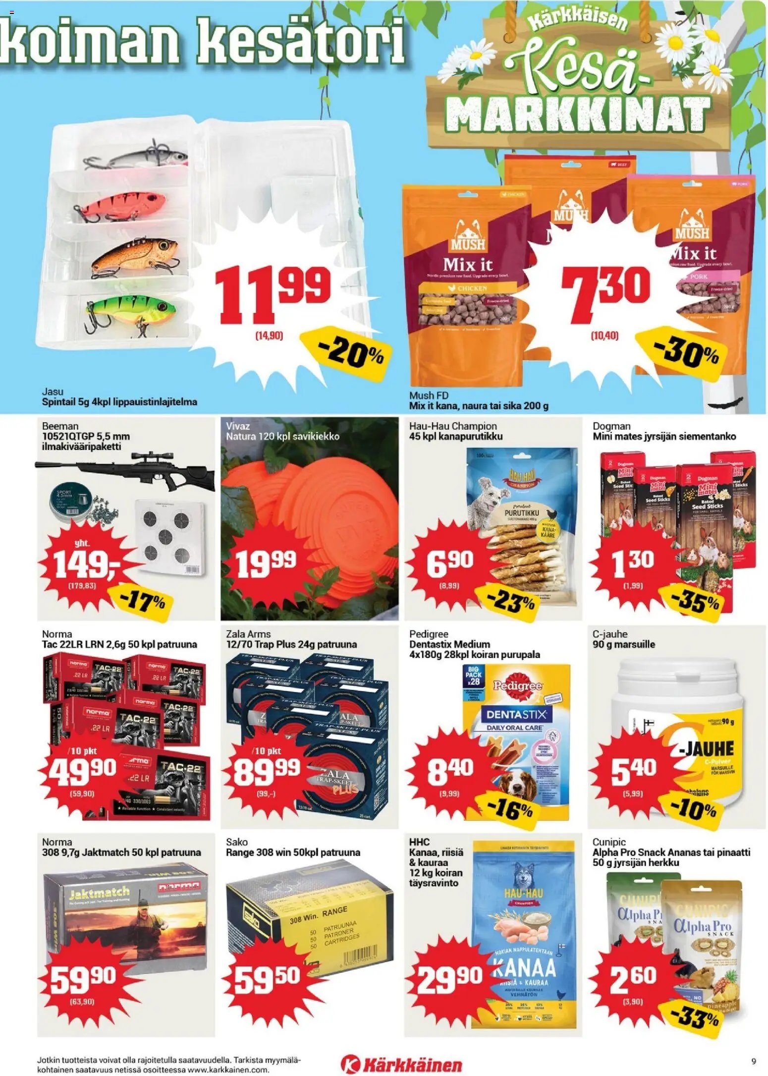 Kärkkäinen tarjoukset