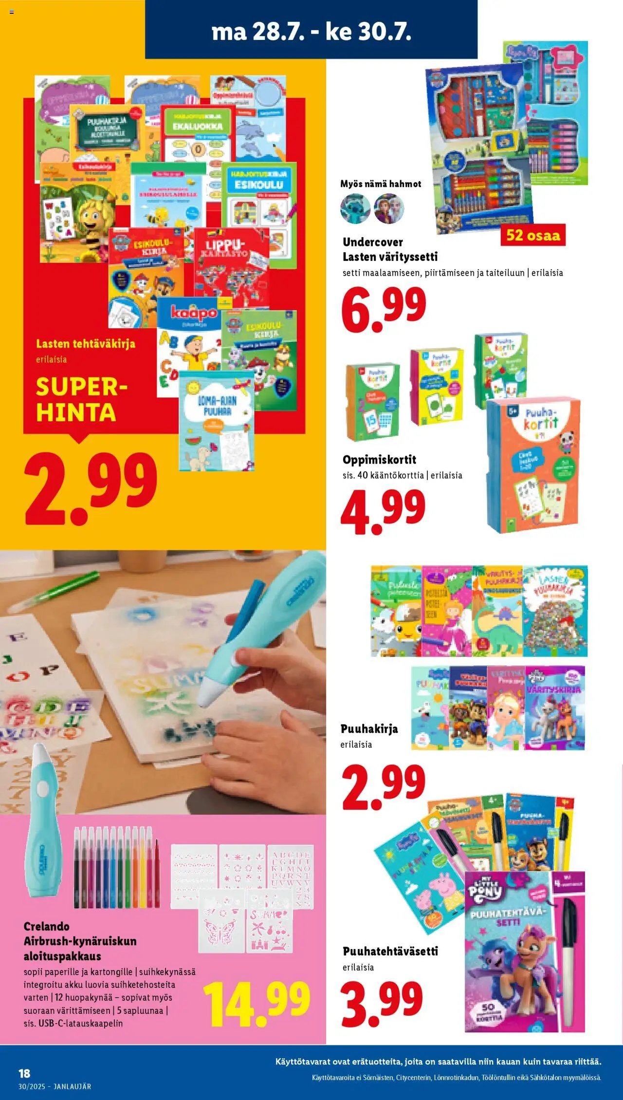 Lidl tarjoukset (2025-07-24 - 2025-07-30)