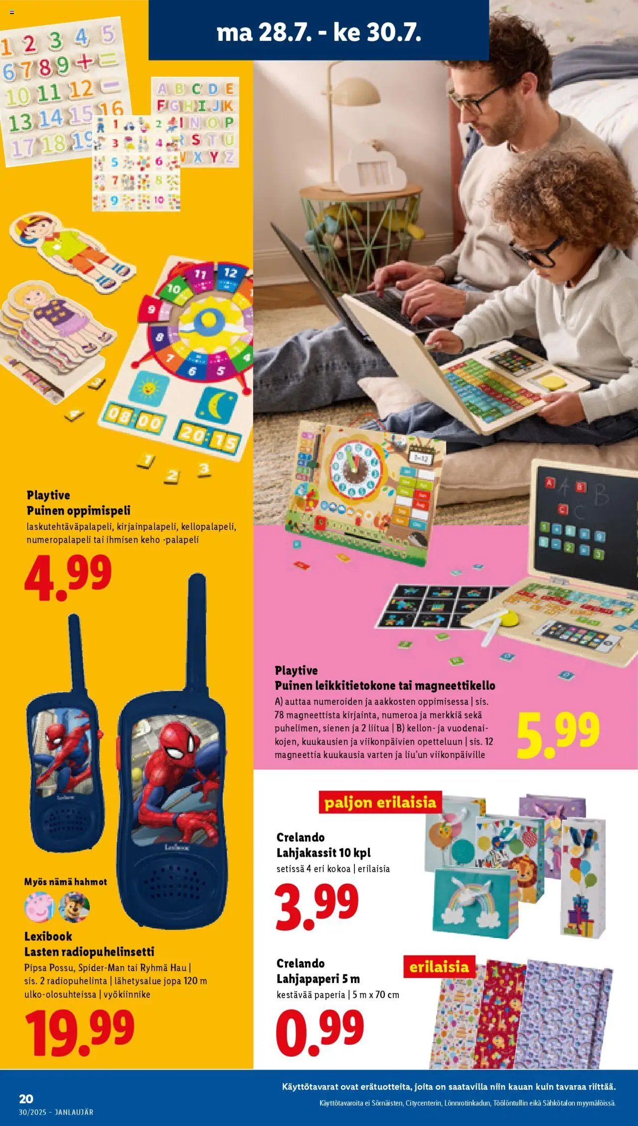 Lidl tarjoukset (2025-07-24 - 2025-07-30)