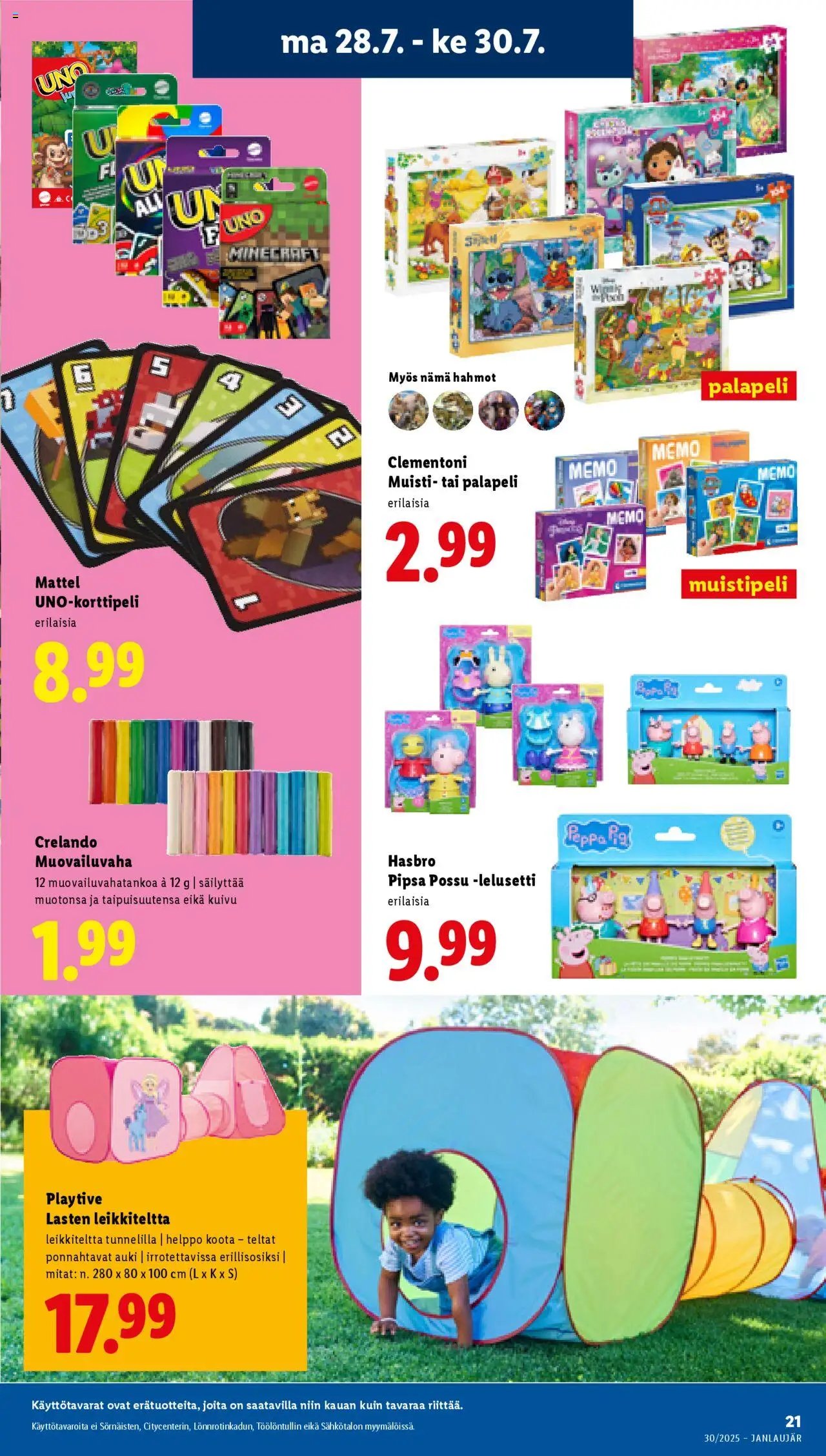 Lidl tarjoukset (2025-07-24 - 2025-07-30)
