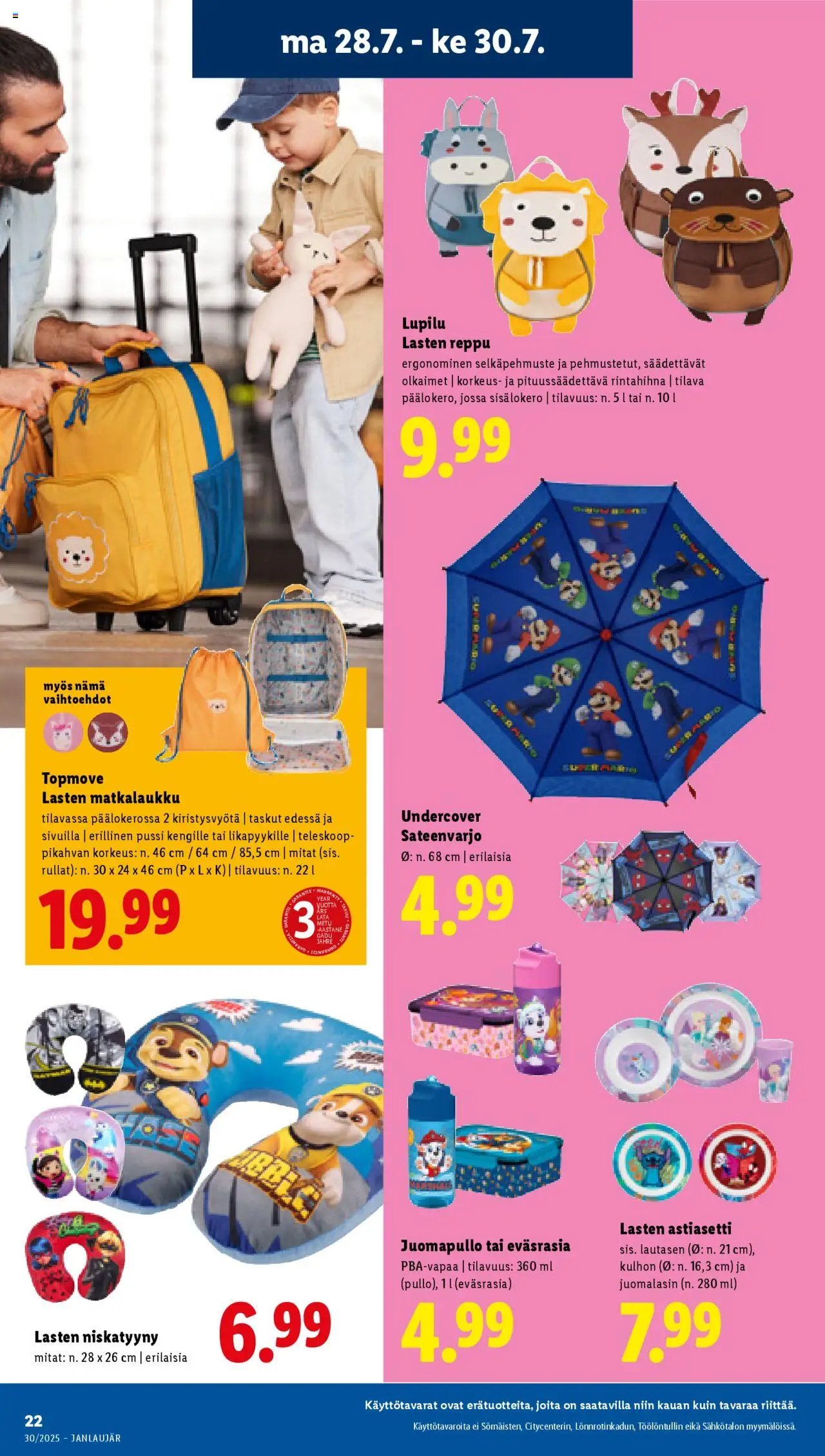 Lidl tarjoukset (2025-07-24 - 2025-07-30)