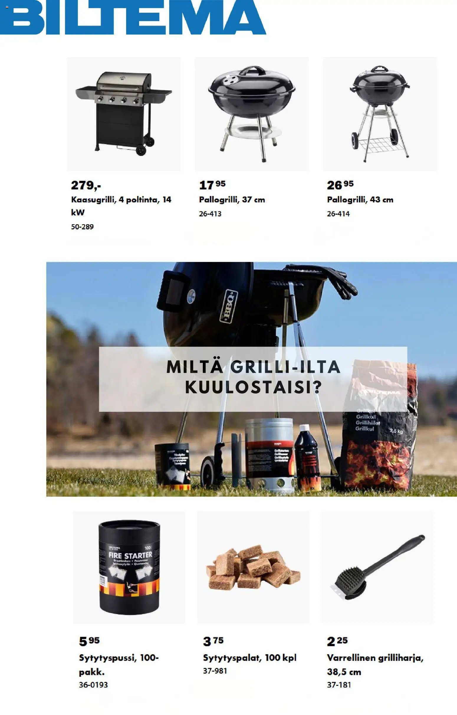 Biltema tarjoukset