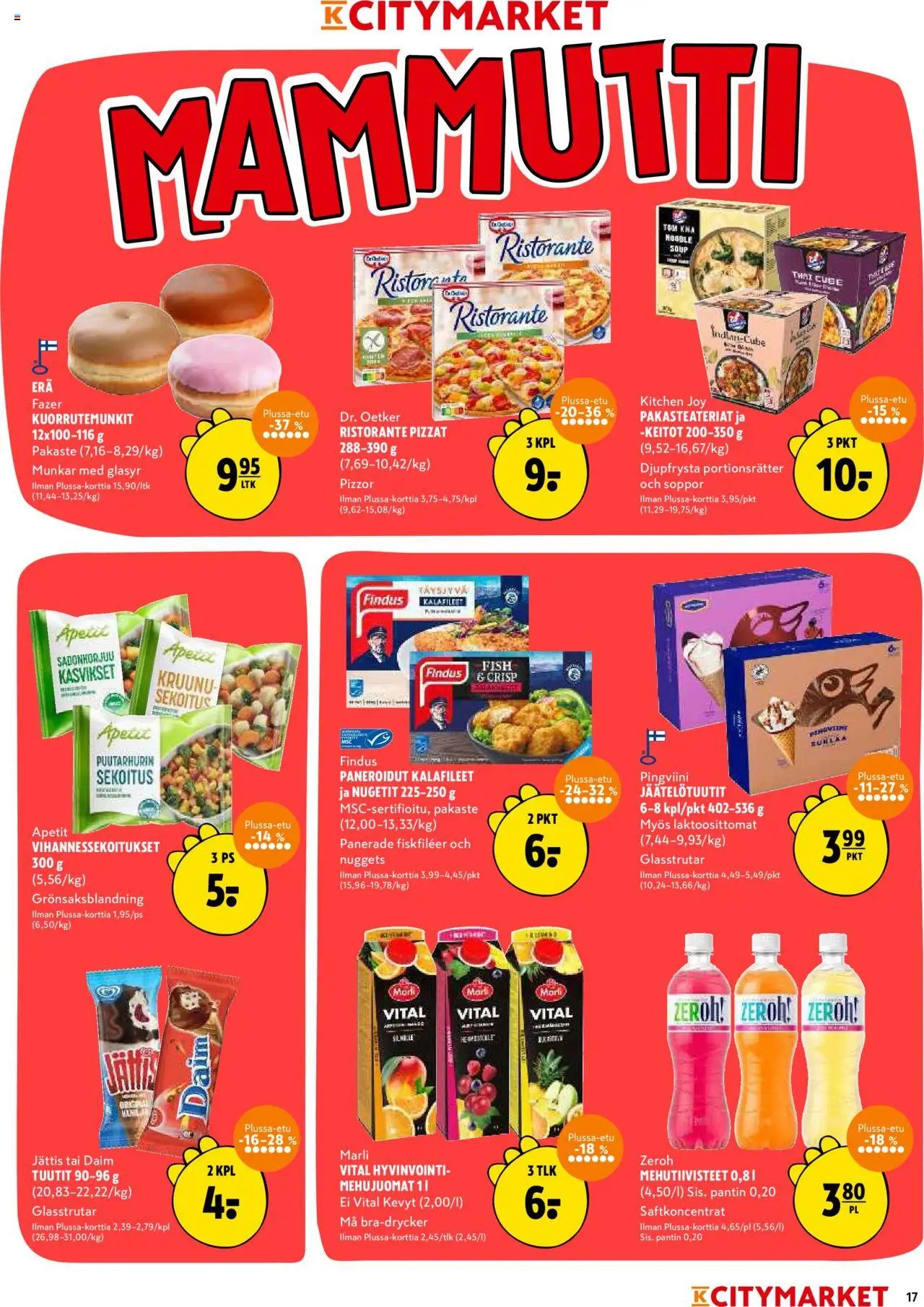 K-Citymarket tarjoukset (2025-08-11 - 2025-08-17)